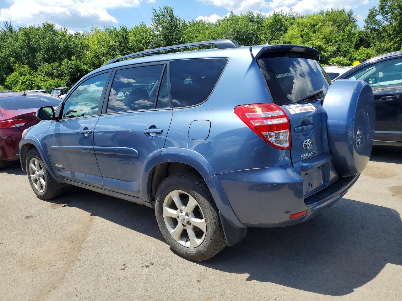 2012 Toyota Rav4 Limited Blue vin: 2T3DF4DV7CW210107