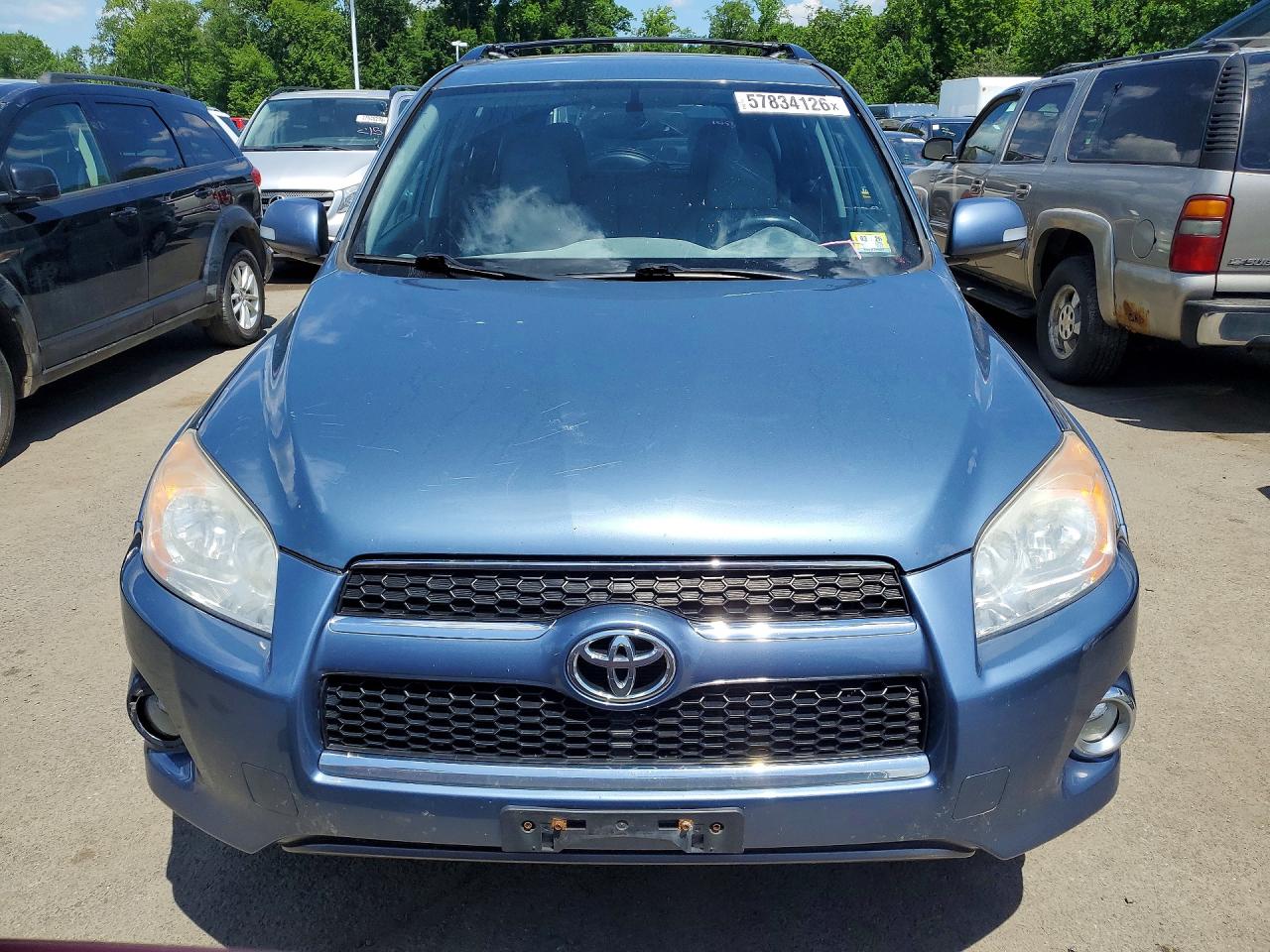 2012 Toyota Rav4 Limited Blue vin: 2T3DF4DV7CW210107