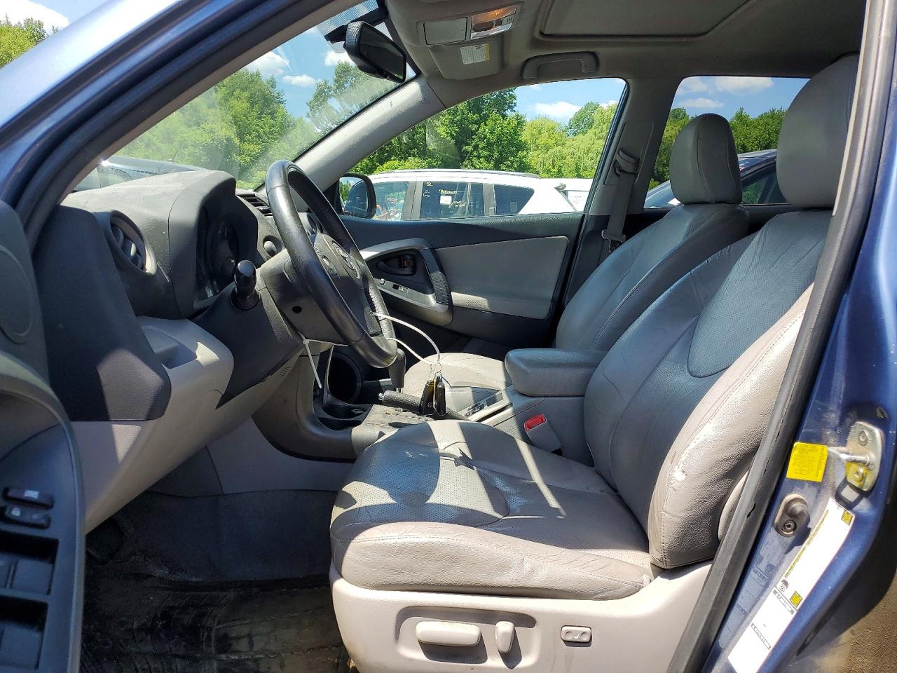 2012 Toyota Rav4 Limited Blue vin: 2T3DF4DV7CW210107