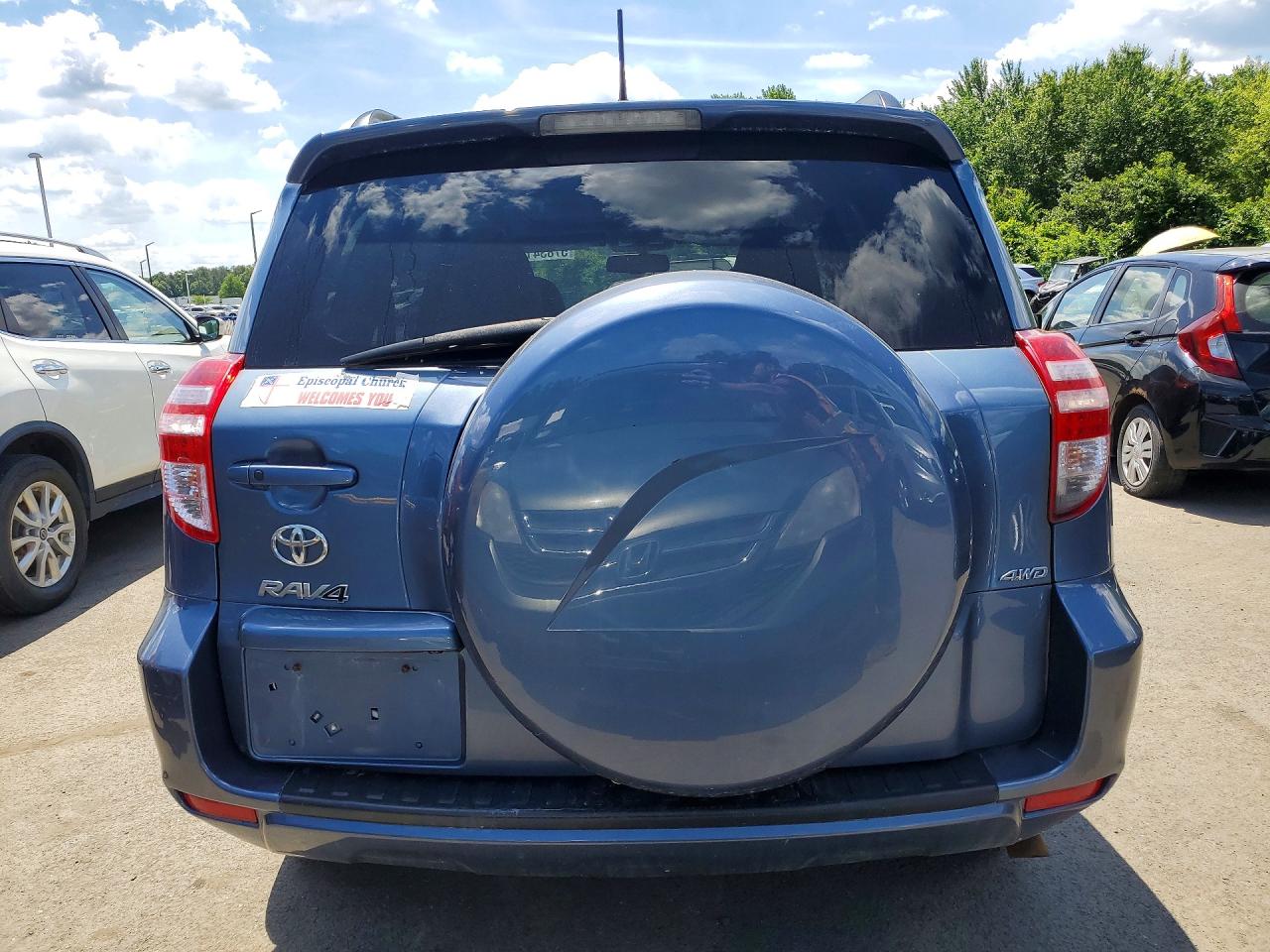 2012 Toyota Rav4 Limited Blue vin: 2T3DF4DV7CW210107
