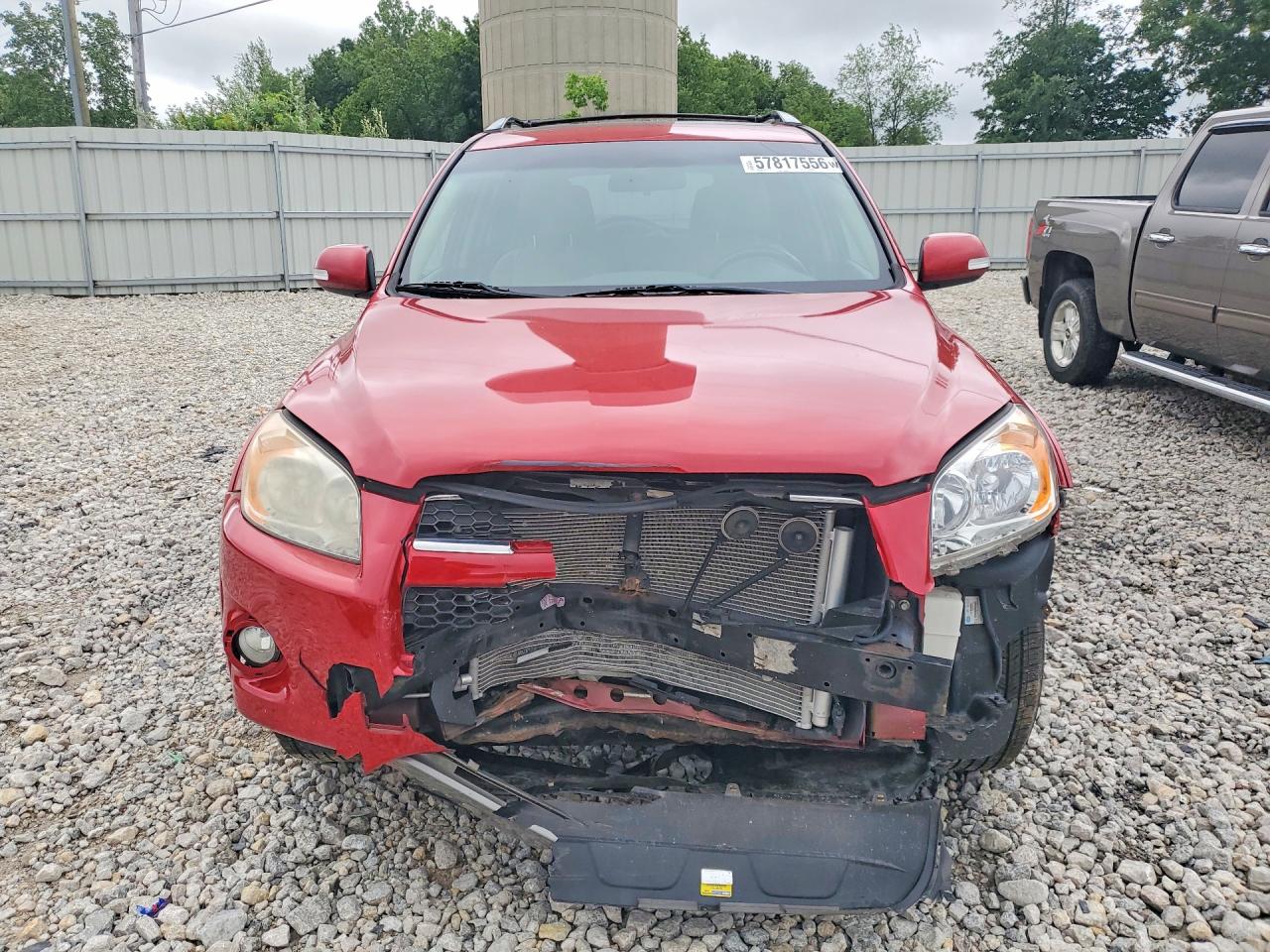 2012 Toyota Rav4 Limited Red vin: 2T3DF4DV7CW237436