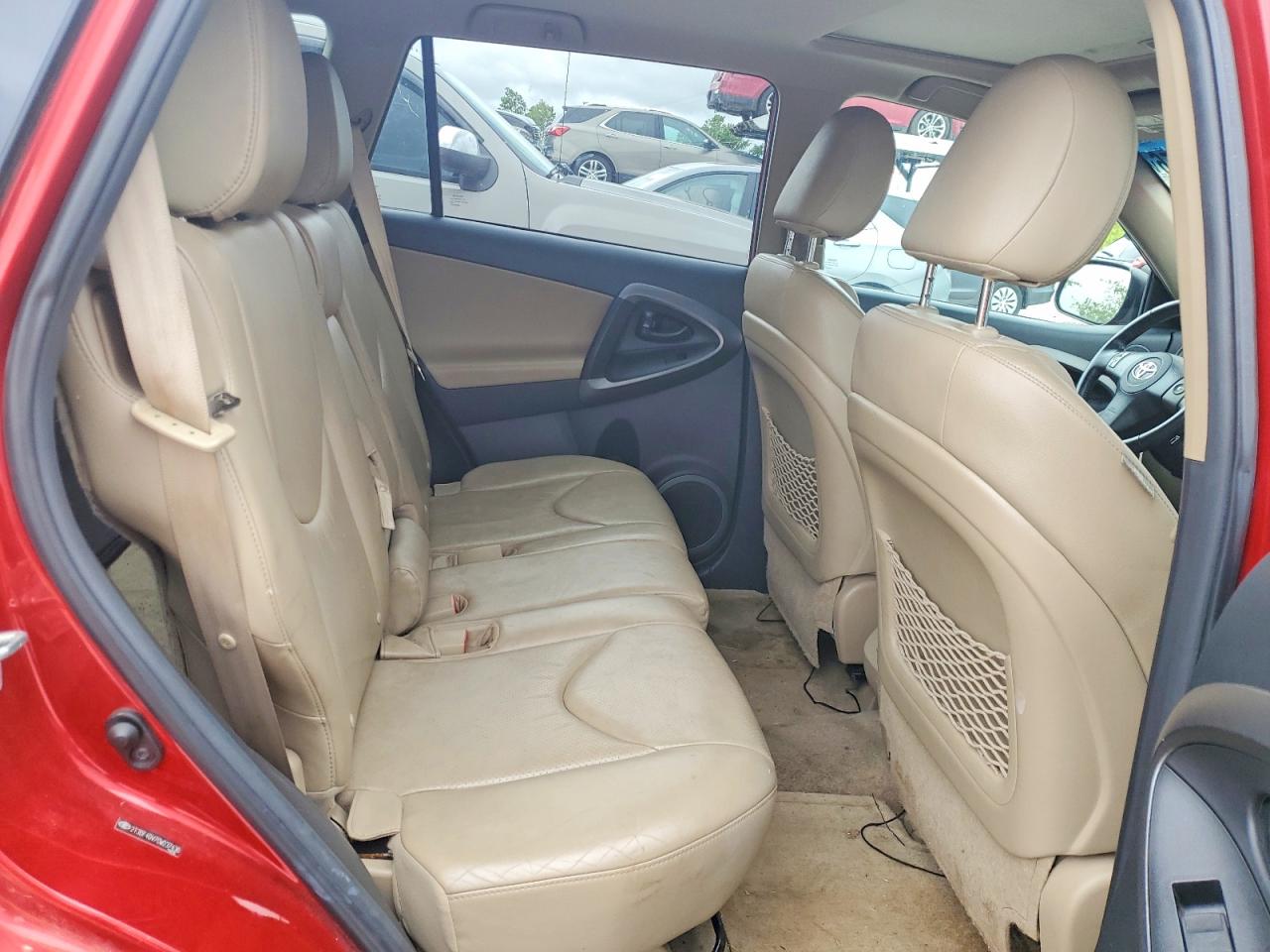 2012 Toyota Rav4 Limited Red vin: 2T3DF4DV7CW237436