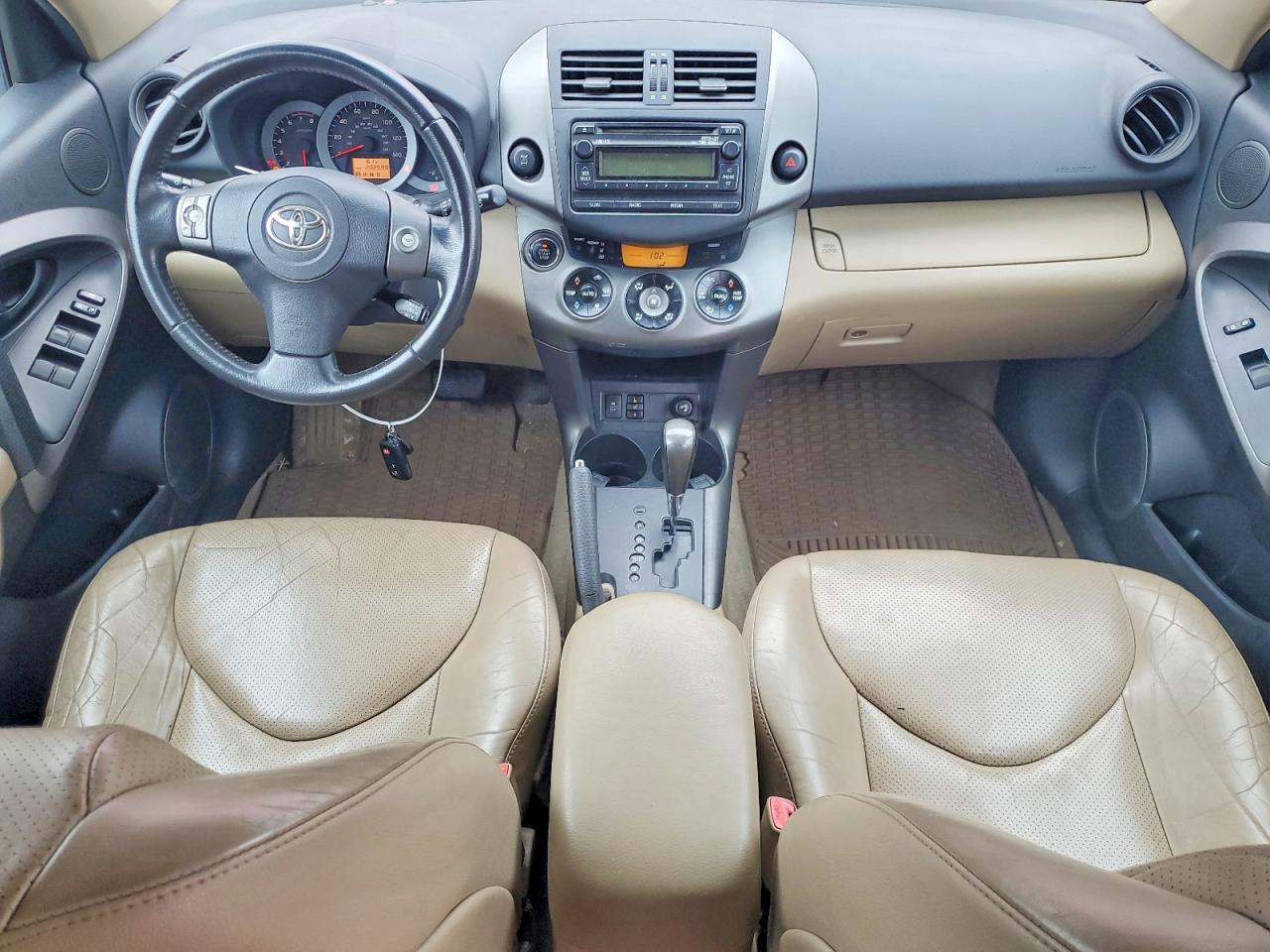2012 Toyota Rav4 Limited Red vin: 2T3DF4DV7CW237436