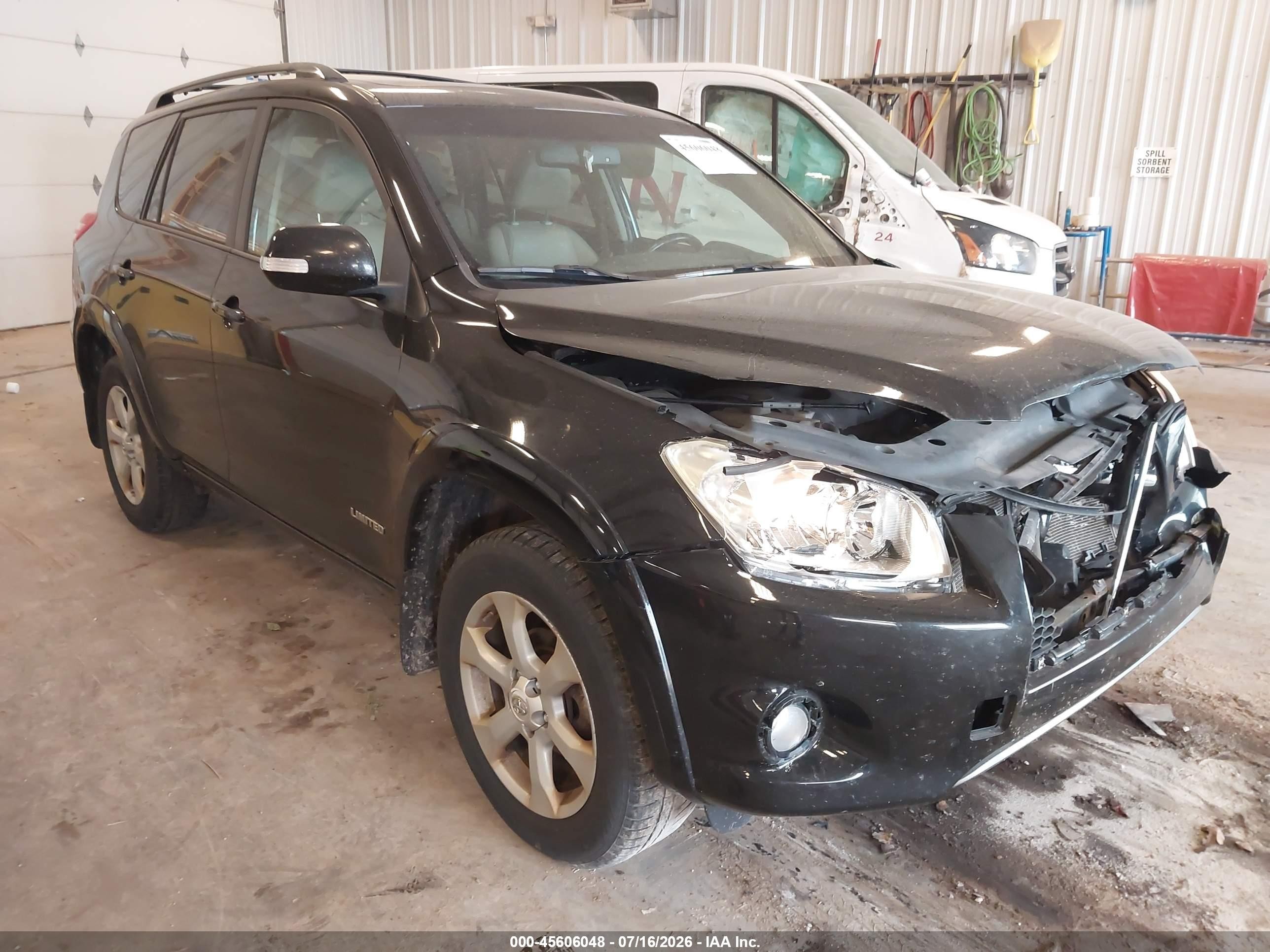2012 Toyota Rav4 Limited Черный vin: 2T3DF4DV7CW245942