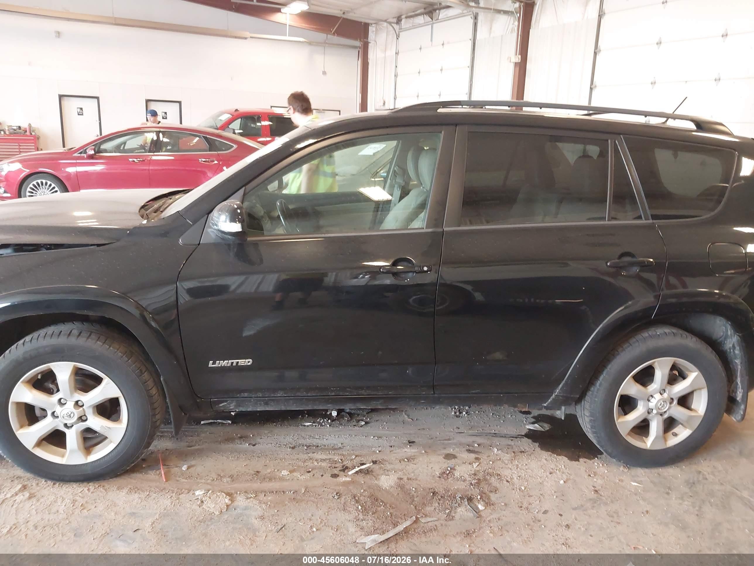 2012 Toyota Rav4 Limited Черный vin: 2T3DF4DV7CW245942