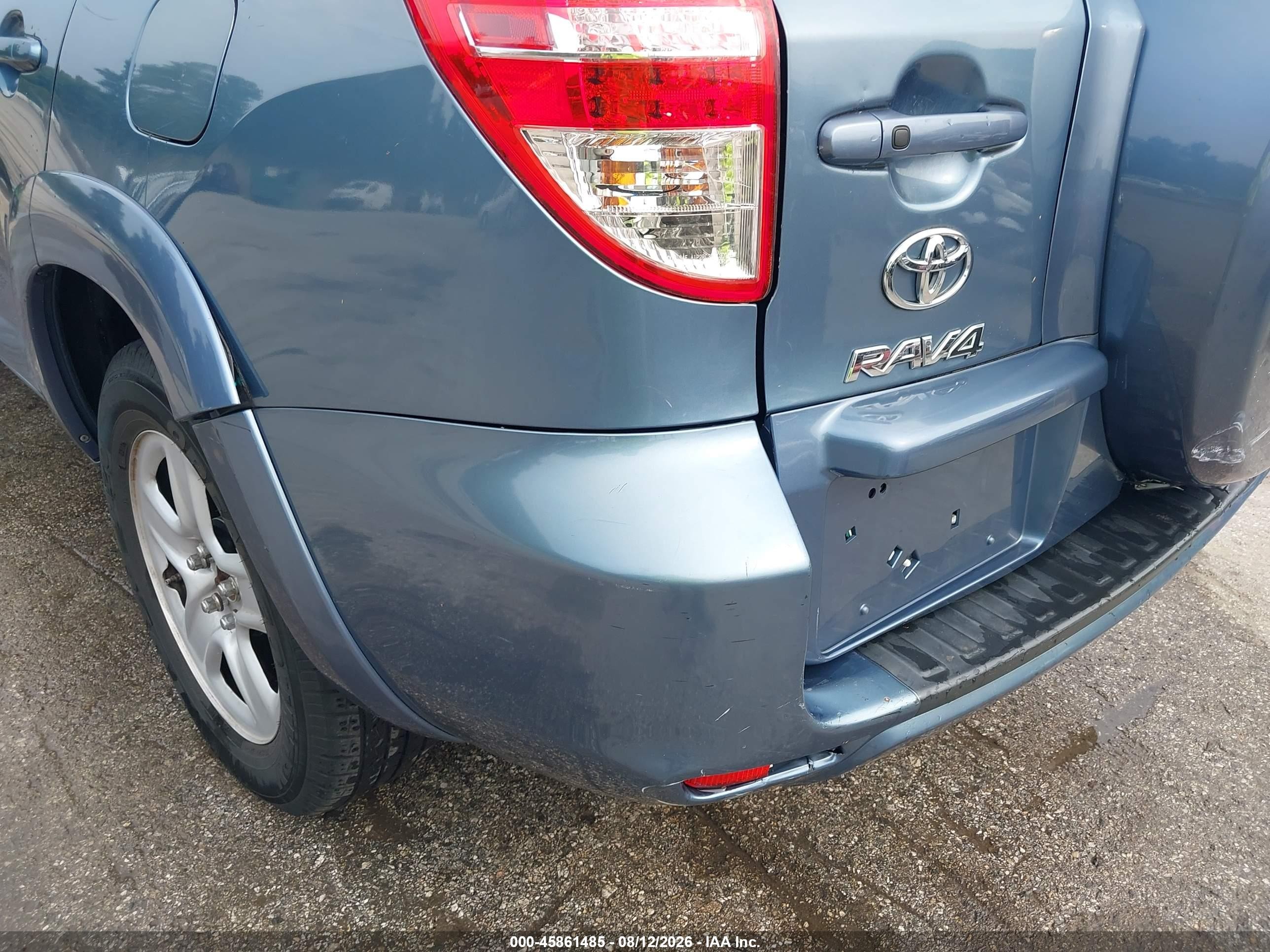 2012 Toyota Rav4 Limited Blue vin: 2T3DF4DV7CW259632