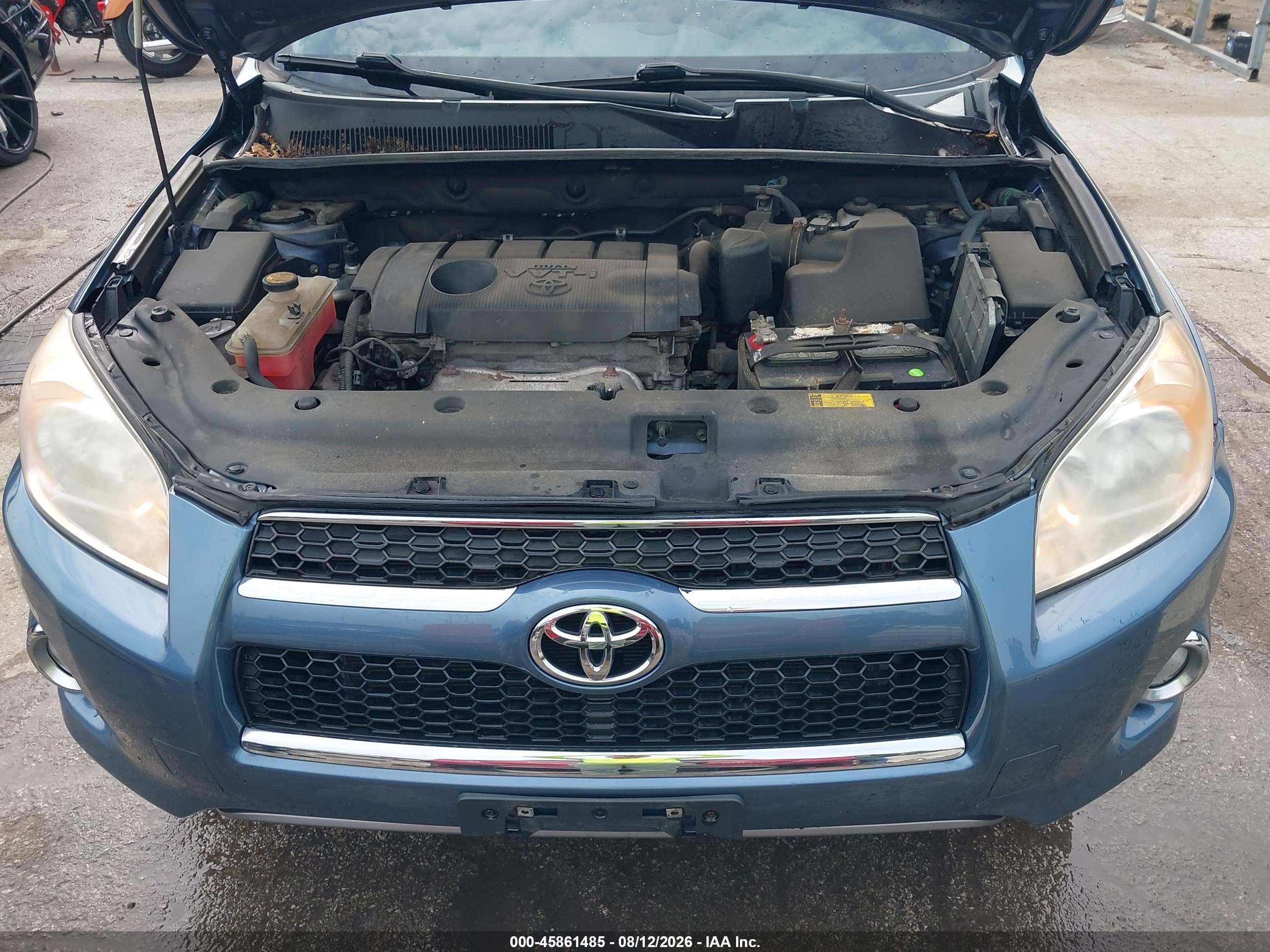 2012 Toyota Rav4 Limited Blue vin: 2T3DF4DV7CW259632