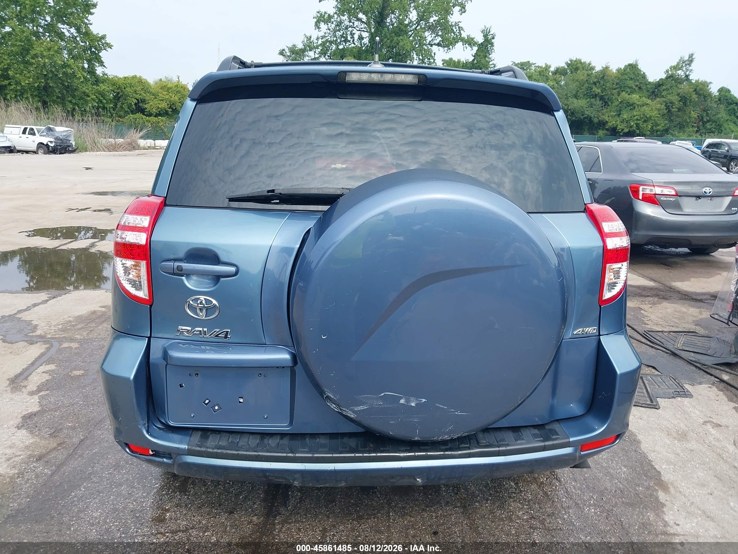 2012 Toyota Rav4 Limited Blue vin: 2T3DF4DV7CW259632