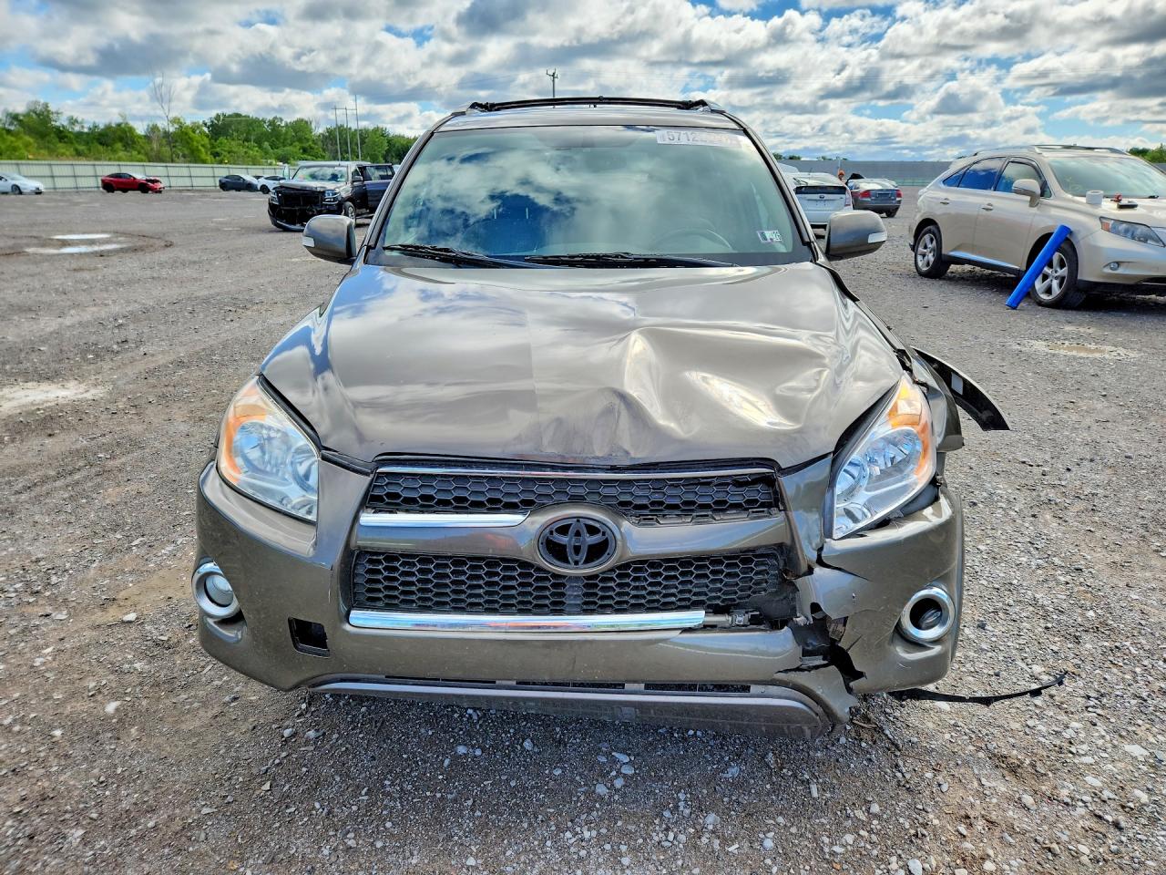 2010 Toyota Rav4 Limited Tan vin: 2T3DF4DV8AW026159