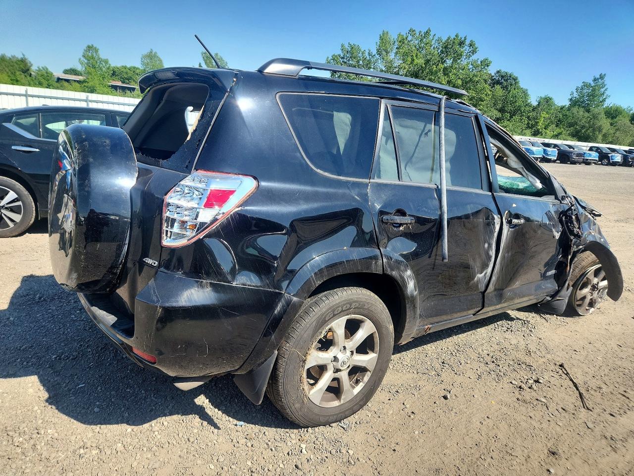 2010 Toyota Rav4 Limited Black vin: 2T3DF4DV8AW051756