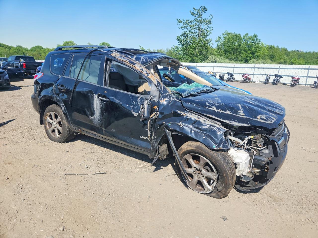 2010 Toyota Rav4 Limited Black vin: 2T3DF4DV8AW051756