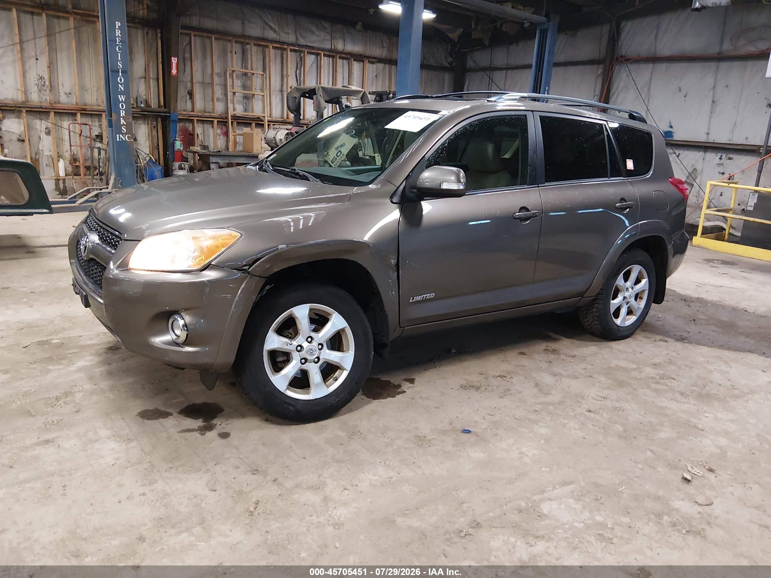 2010 Toyota Rav4 Limited Brown vin: 2T3DF4DV8AW065432