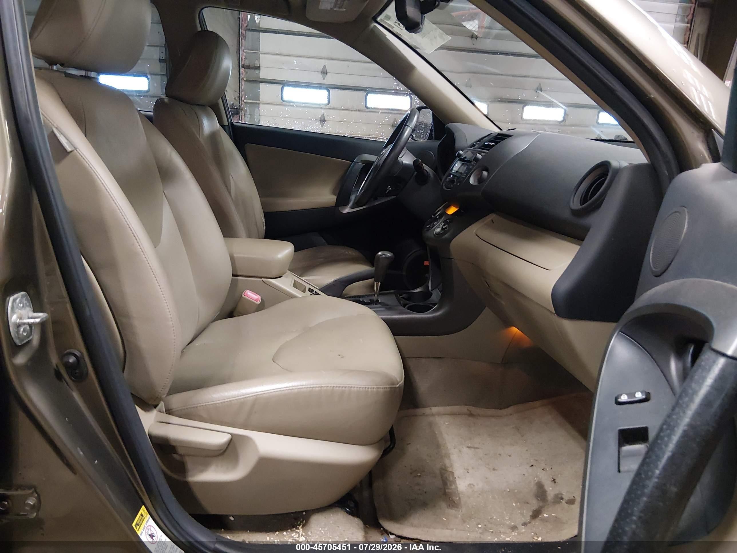 2010 Toyota Rav4 Limited Brown vin: 2T3DF4DV8AW065432