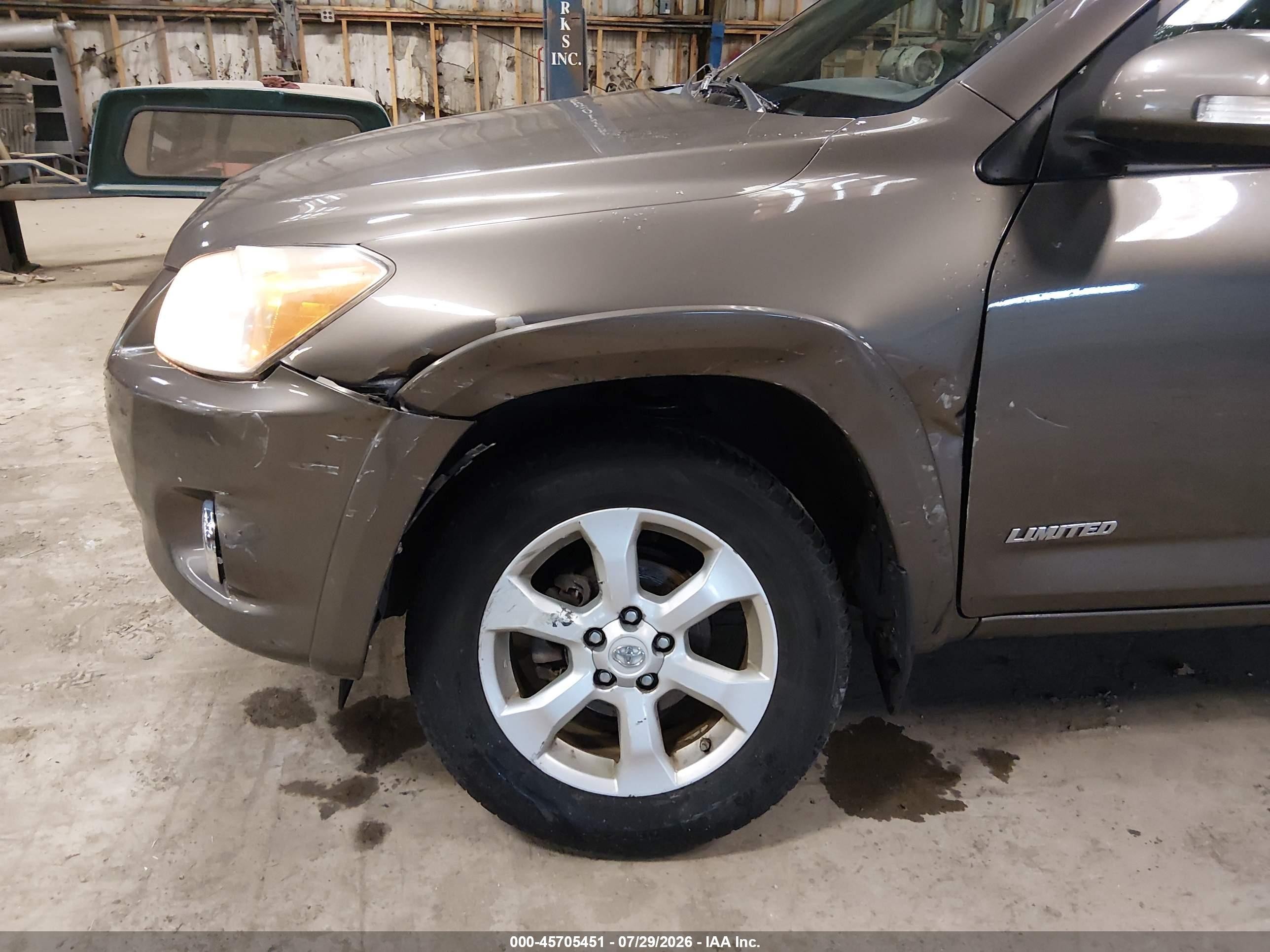 2010 Toyota Rav4 Limited Brown vin: 2T3DF4DV8AW065432
