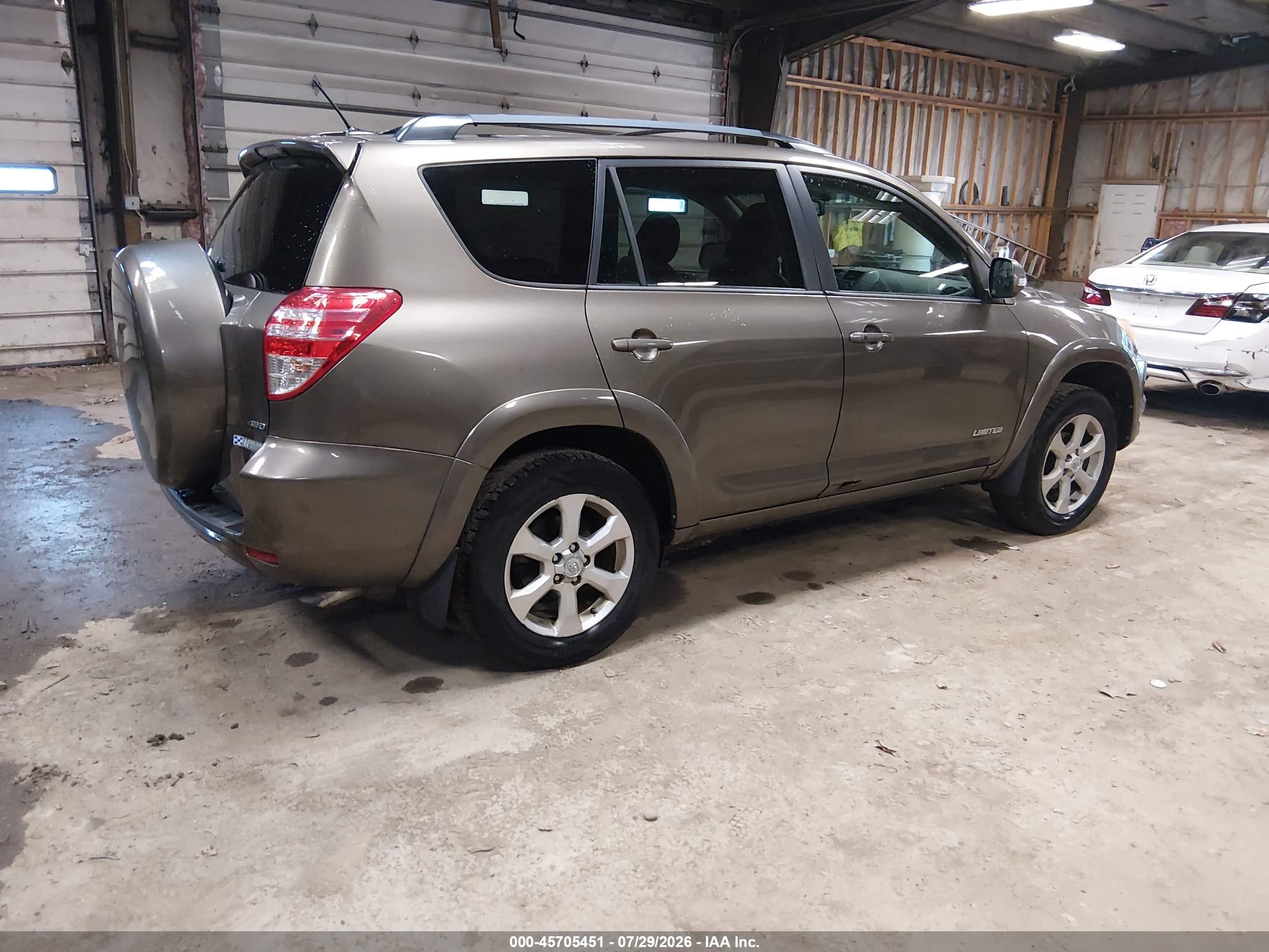 2010 Toyota Rav4 Limited Brown vin: 2T3DF4DV8AW065432
