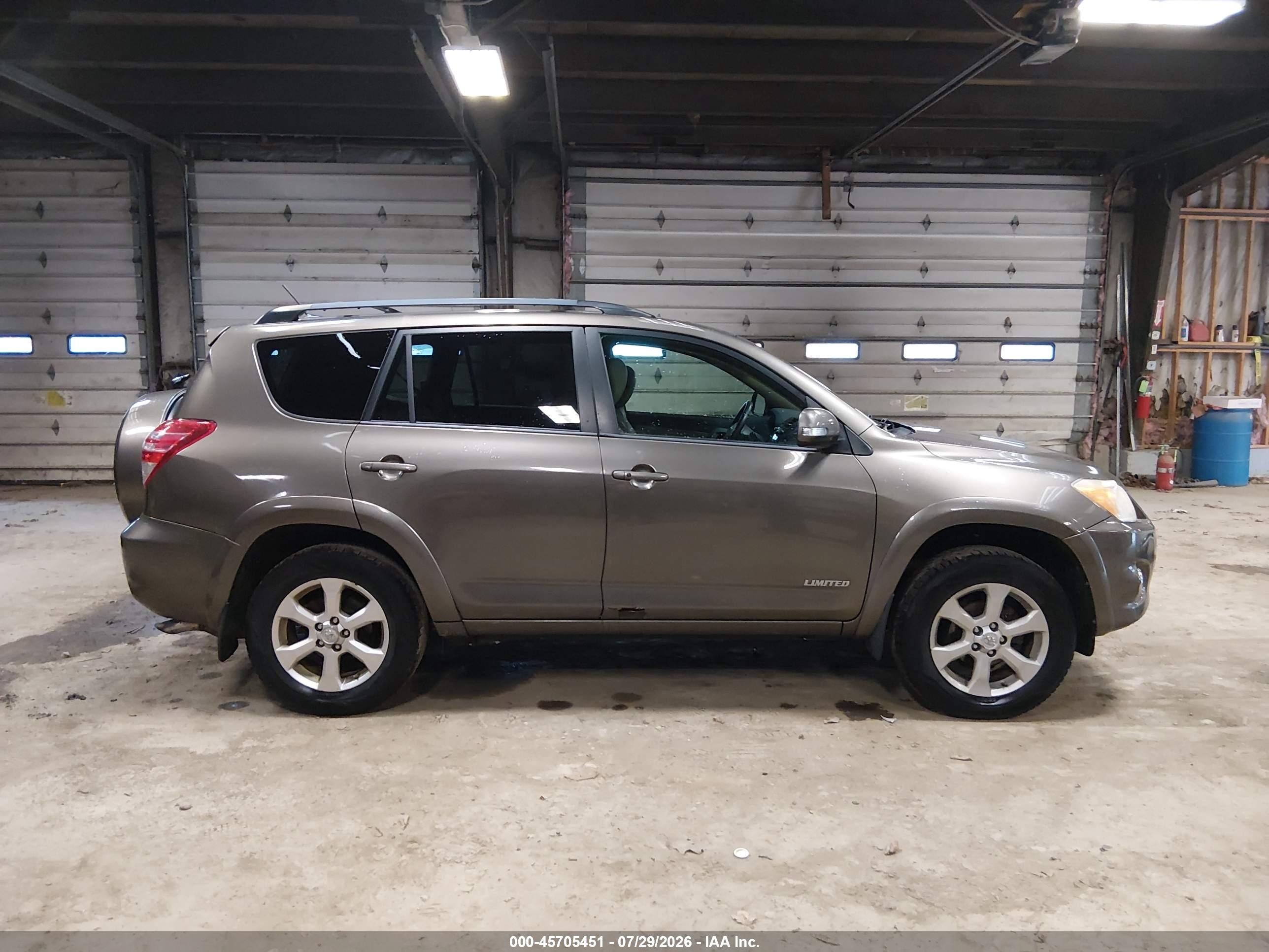 2010 Toyota Rav4 Limited Brown vin: 2T3DF4DV8AW065432