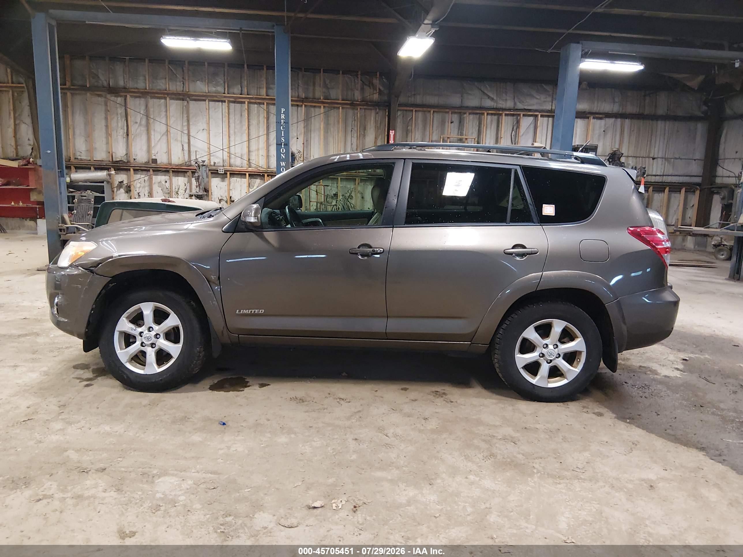 2010 Toyota Rav4 Limited Brown vin: 2T3DF4DV8AW065432