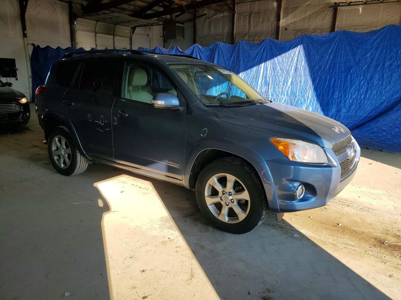 2011 Toyota Rav4 Limited Blue vin: 2T3DF4DV8BW098416
