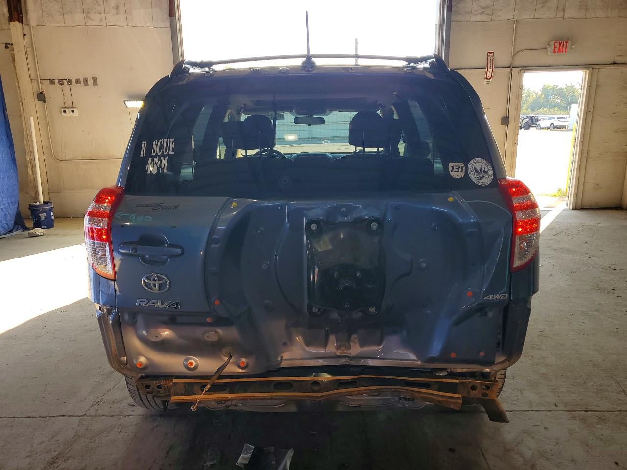 2011 Toyota Rav4 Limited Blue vin: 2T3DF4DV8BW098416