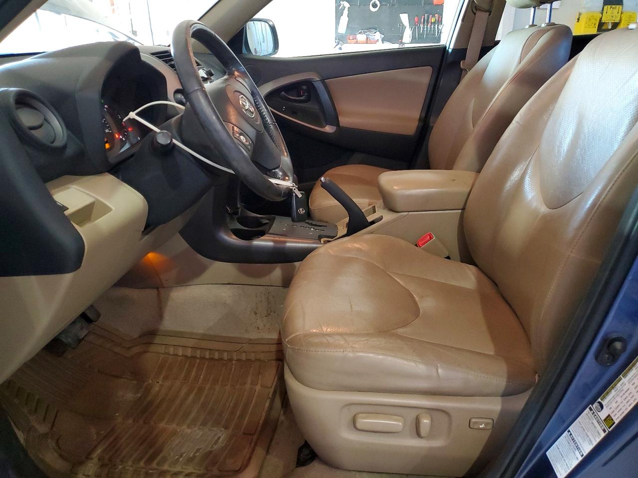 2011 Toyota Rav4 Limited Blue vin: 2T3DF4DV8BW098416