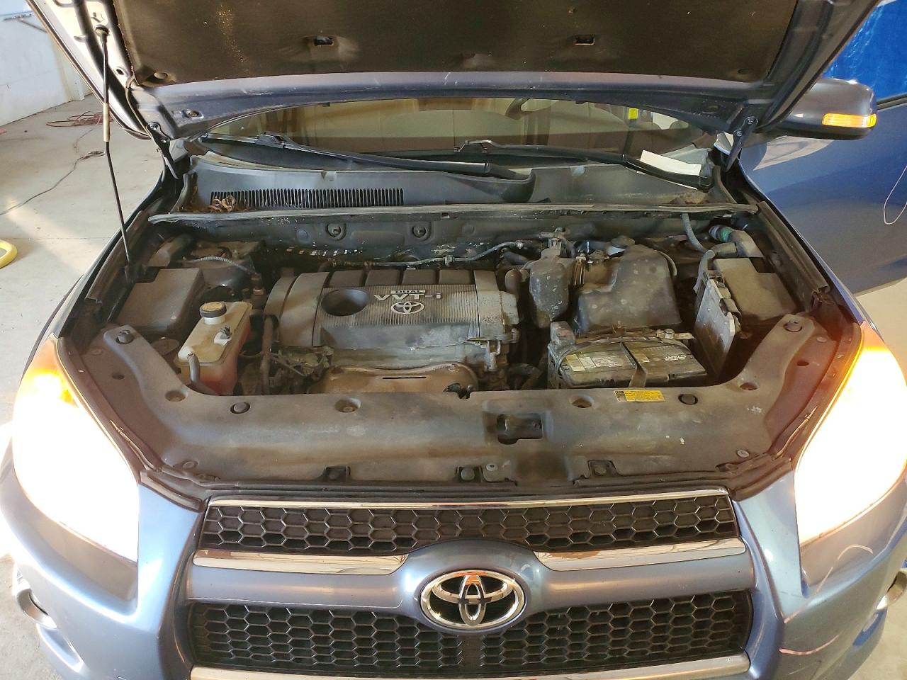 2011 Toyota Rav4 Limited Blue vin: 2T3DF4DV8BW098416