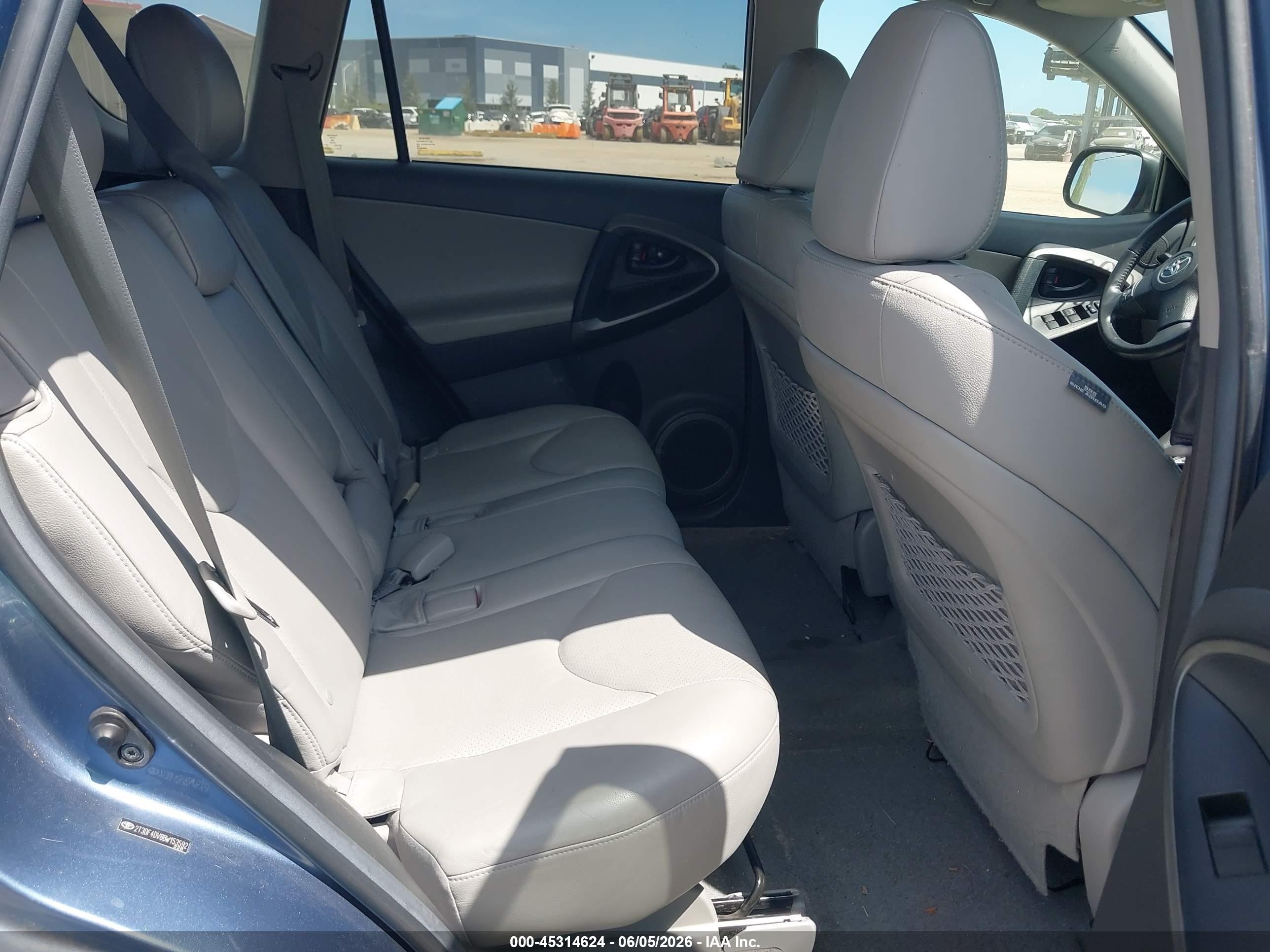 2011 Toyota Rav4 Limited Синий vin: 2T3DF4DV8BW153592