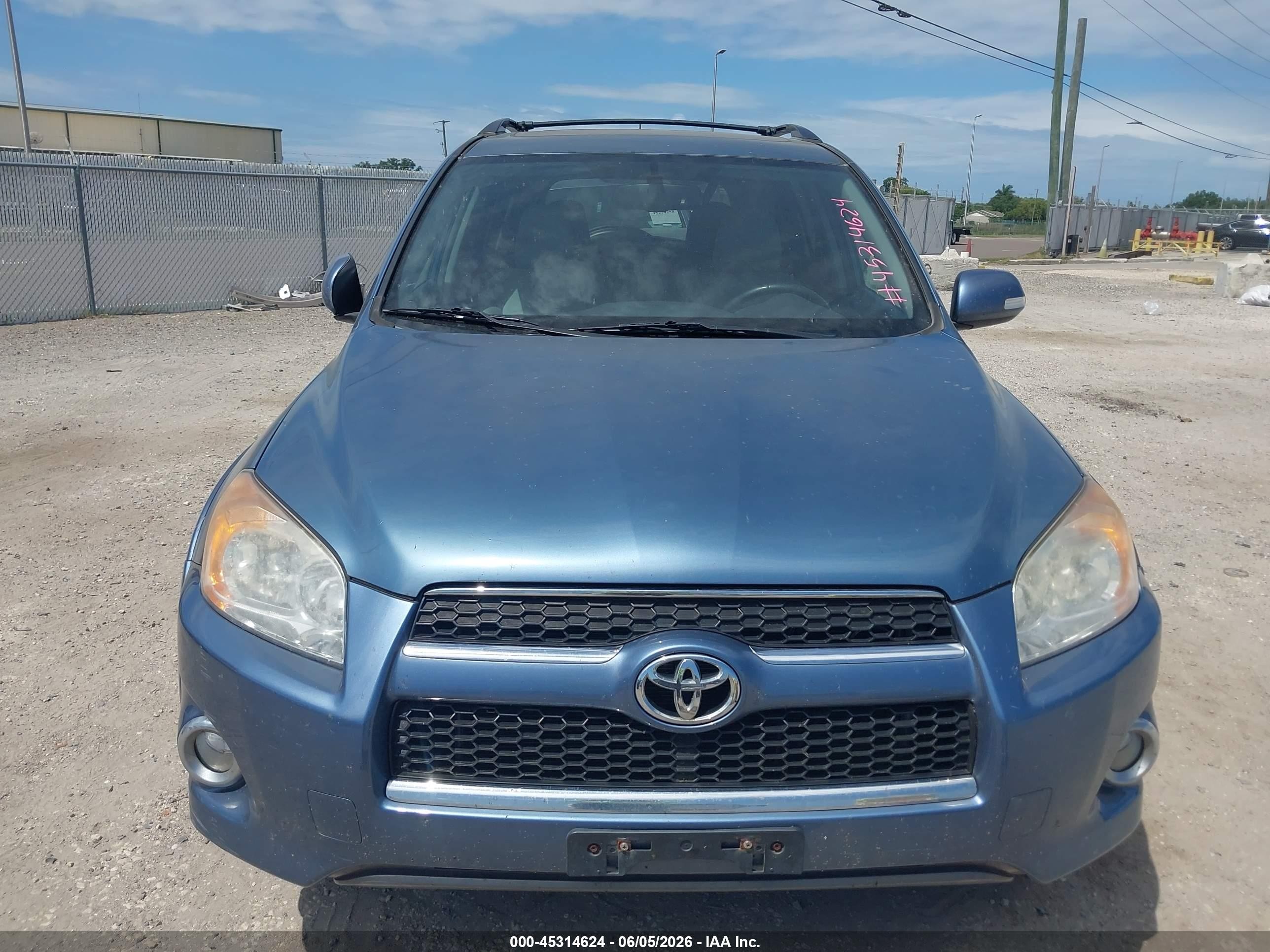 2011 Toyota Rav4 Limited Синий vin: 2T3DF4DV8BW153592