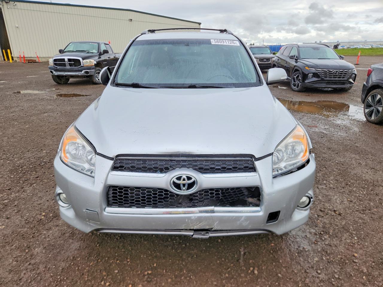 2011 Toyota Rav4 Limited Silver vin: 2T3DF4DV8BW160641