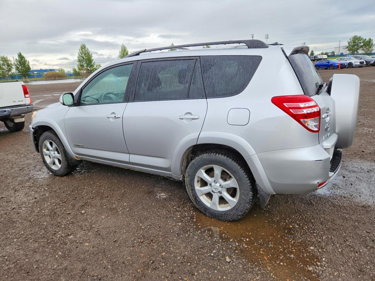 2011 Toyota Rav4 Limited Silver vin: 2T3DF4DV8BW160641