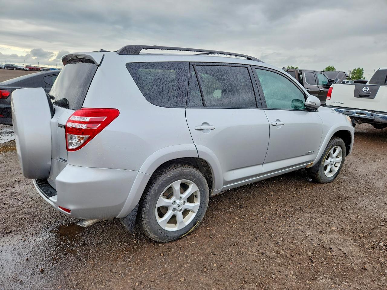 2011 Toyota Rav4 Limited Silver vin: 2T3DF4DV8BW160641
