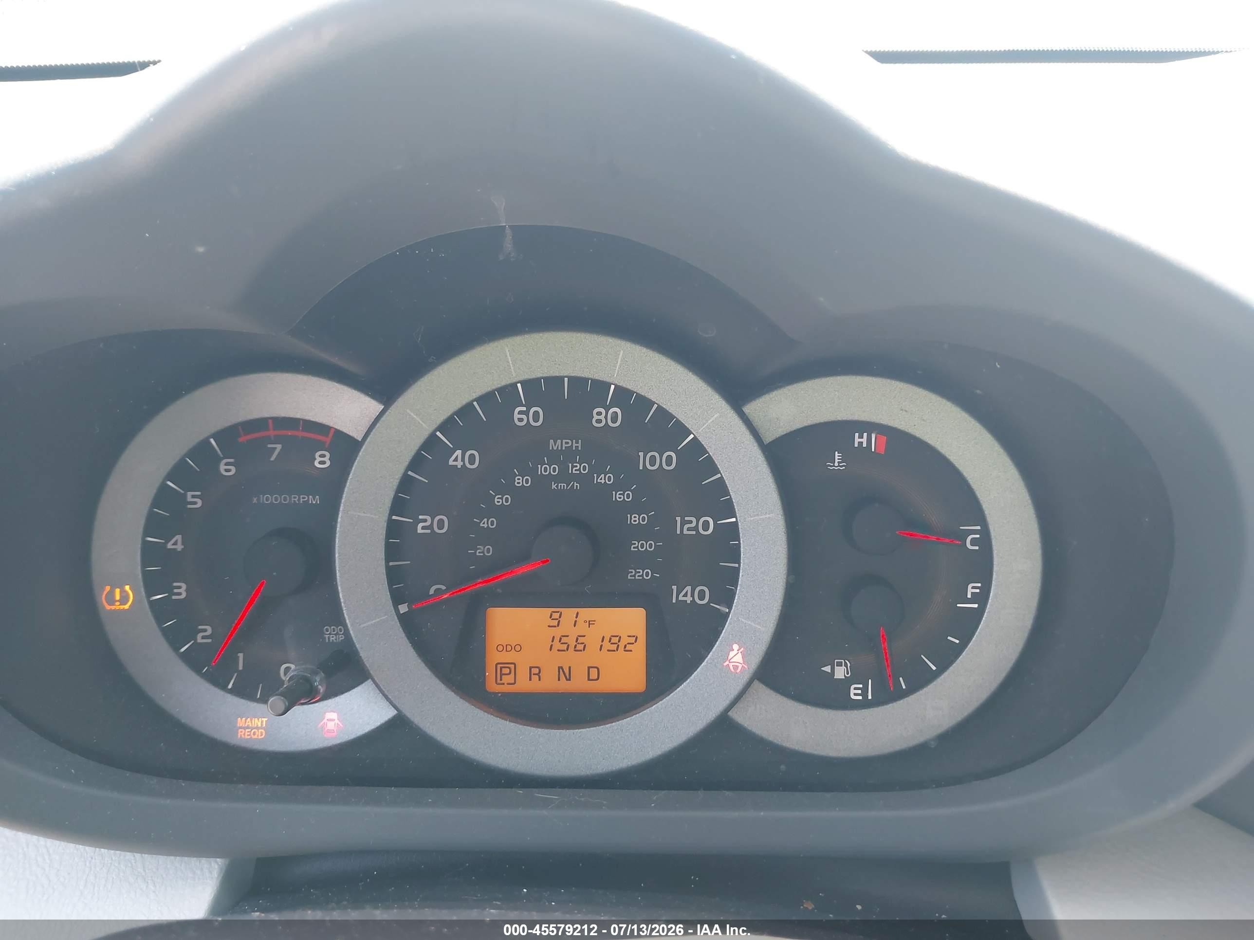 2012 Toyota Rav4 Limited Red vin: 2T3DF4DV8CW219866