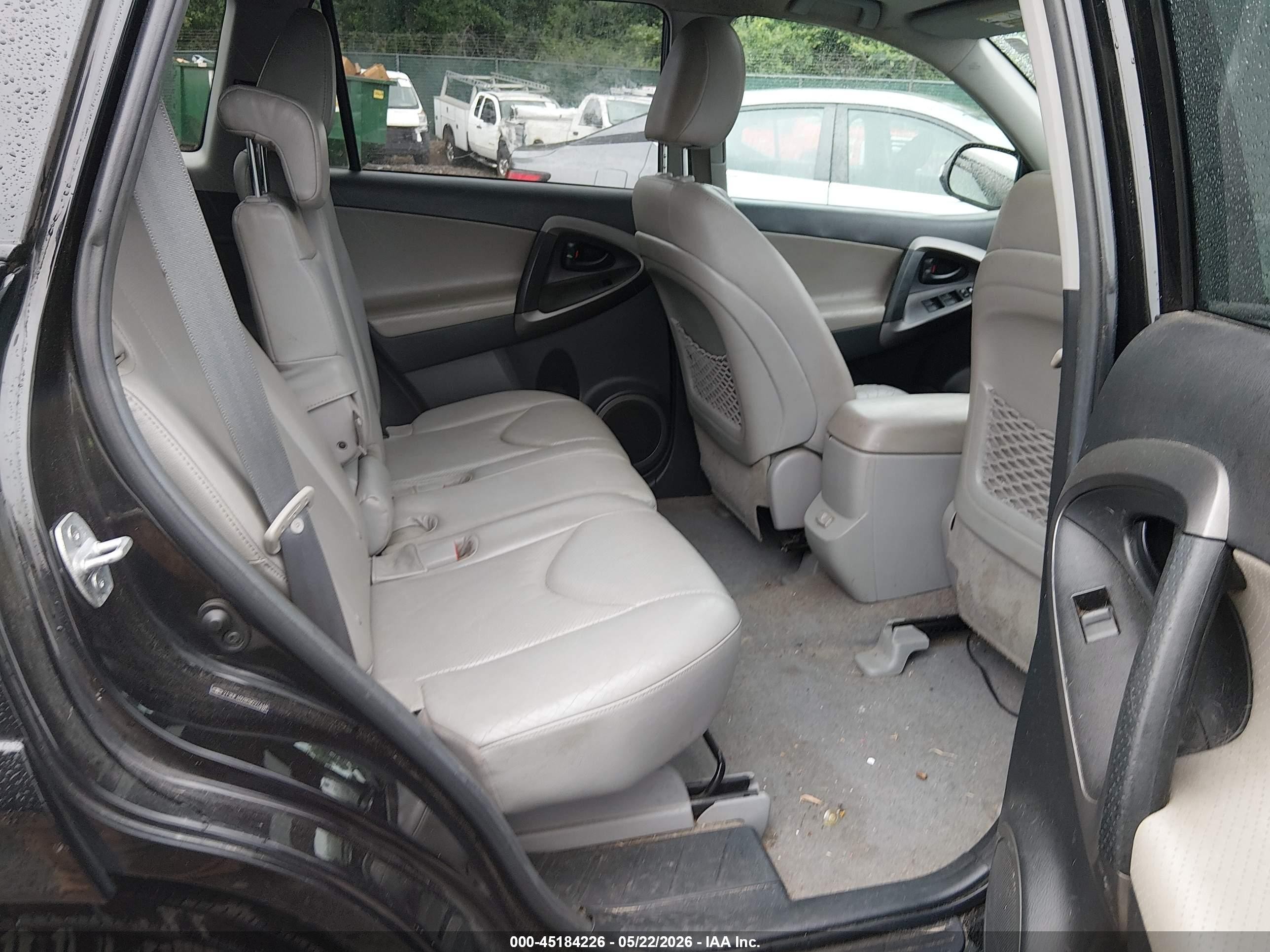 2012 Toyota Rav4 Limited Black vin: 2T3DF4DV8CW227448