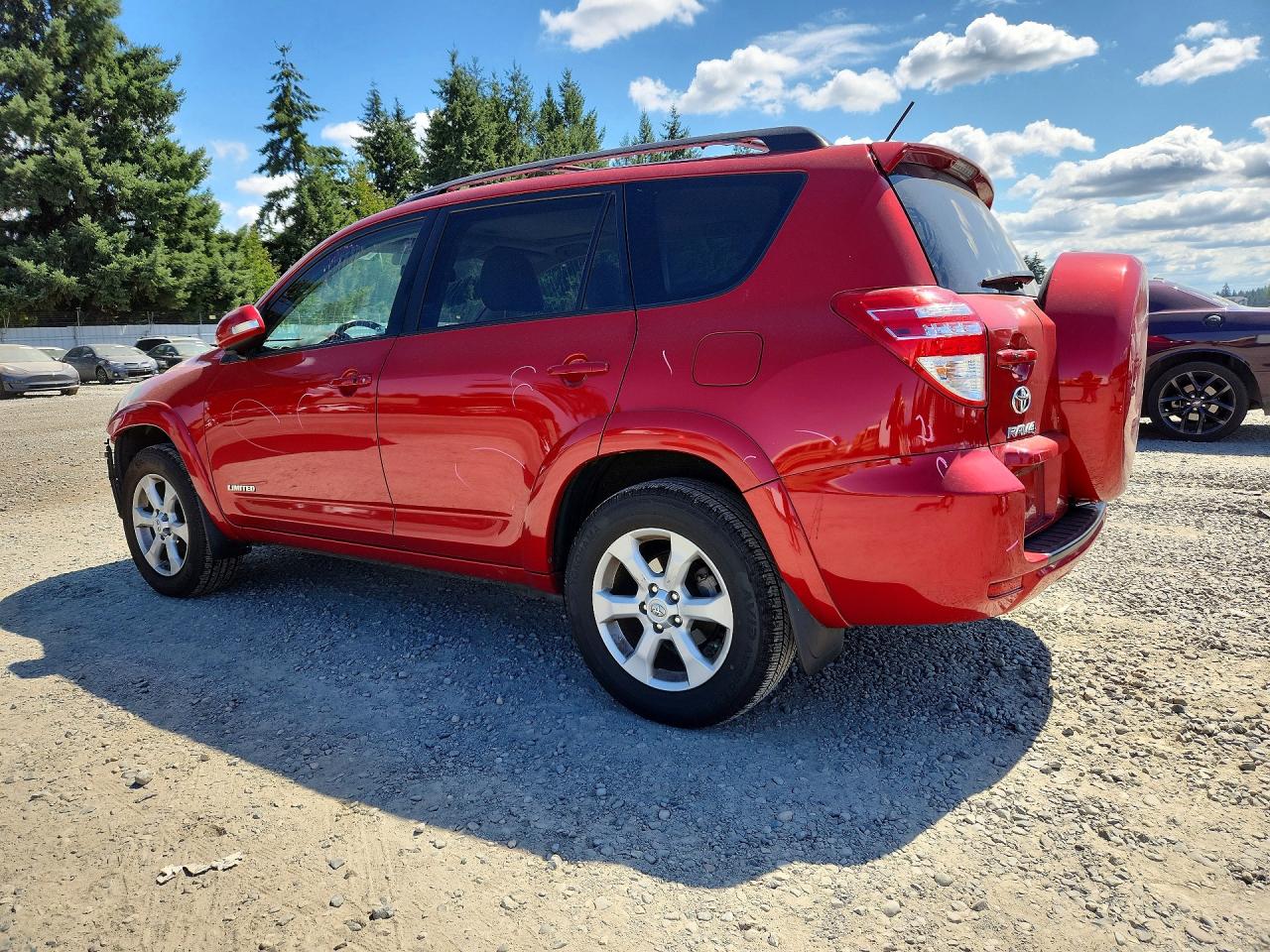 2011 Toyota Rav4 Limited Red vin: 2T3DF4DV9BW090227