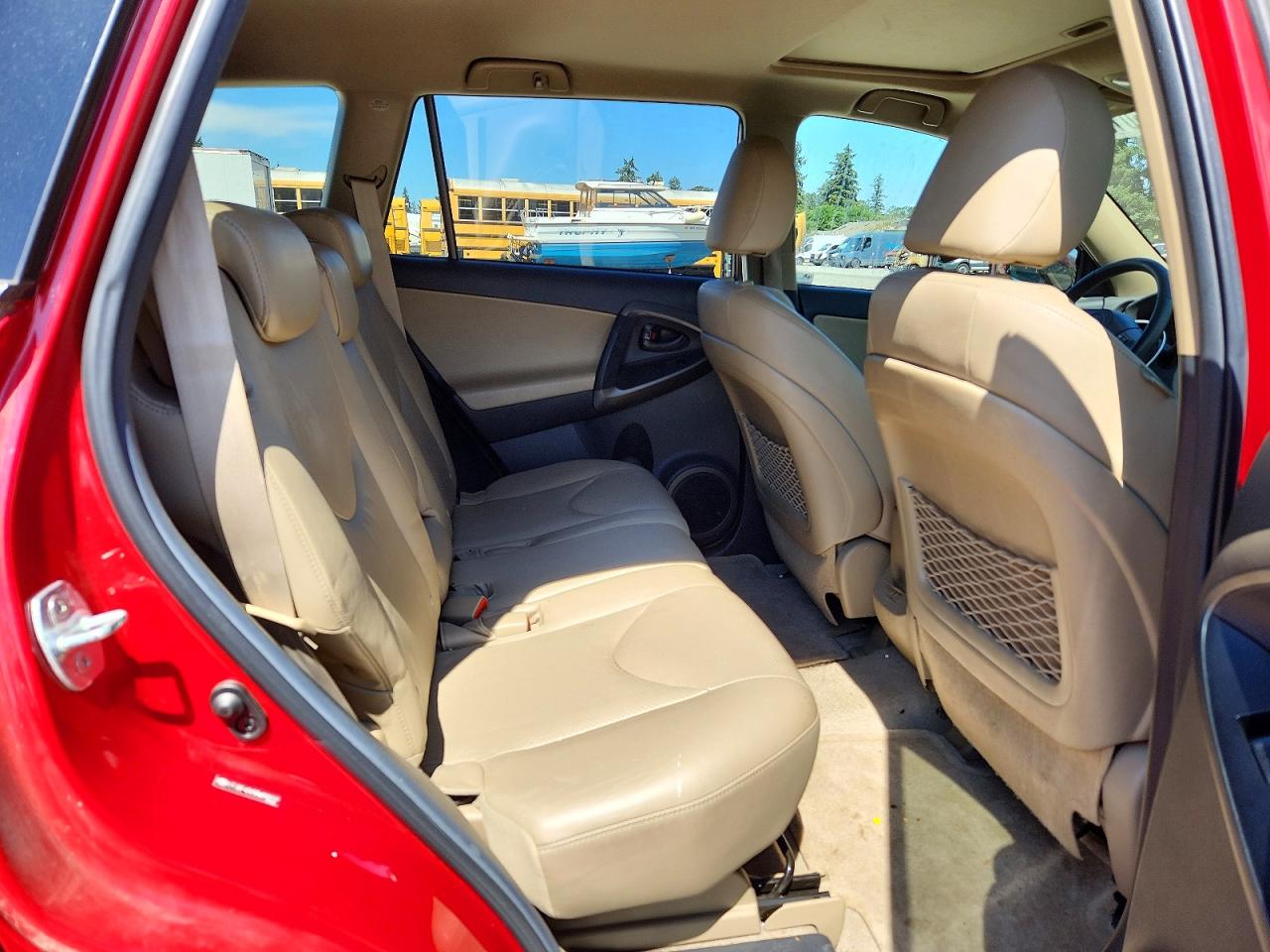 2011 Toyota Rav4 Limited Red vin: 2T3DF4DV9BW090227