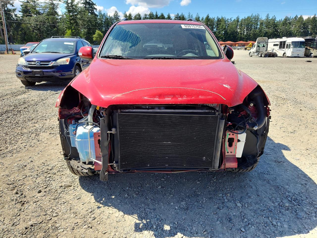2011 Toyota Rav4 Limited Red vin: 2T3DF4DV9BW090227