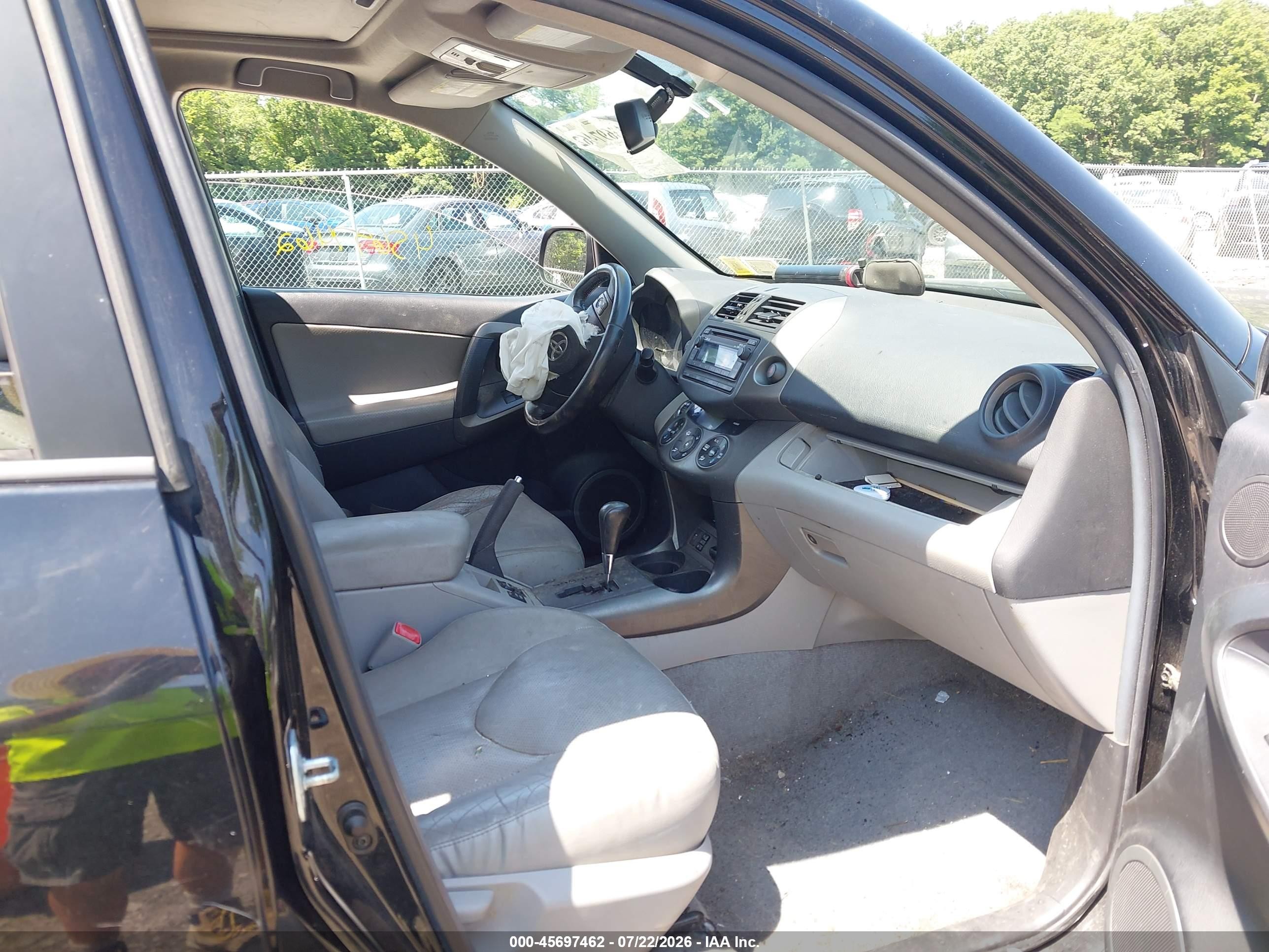 2012 Toyota Rav4 Limited Black vin: 2T3DF4DV9CW193567