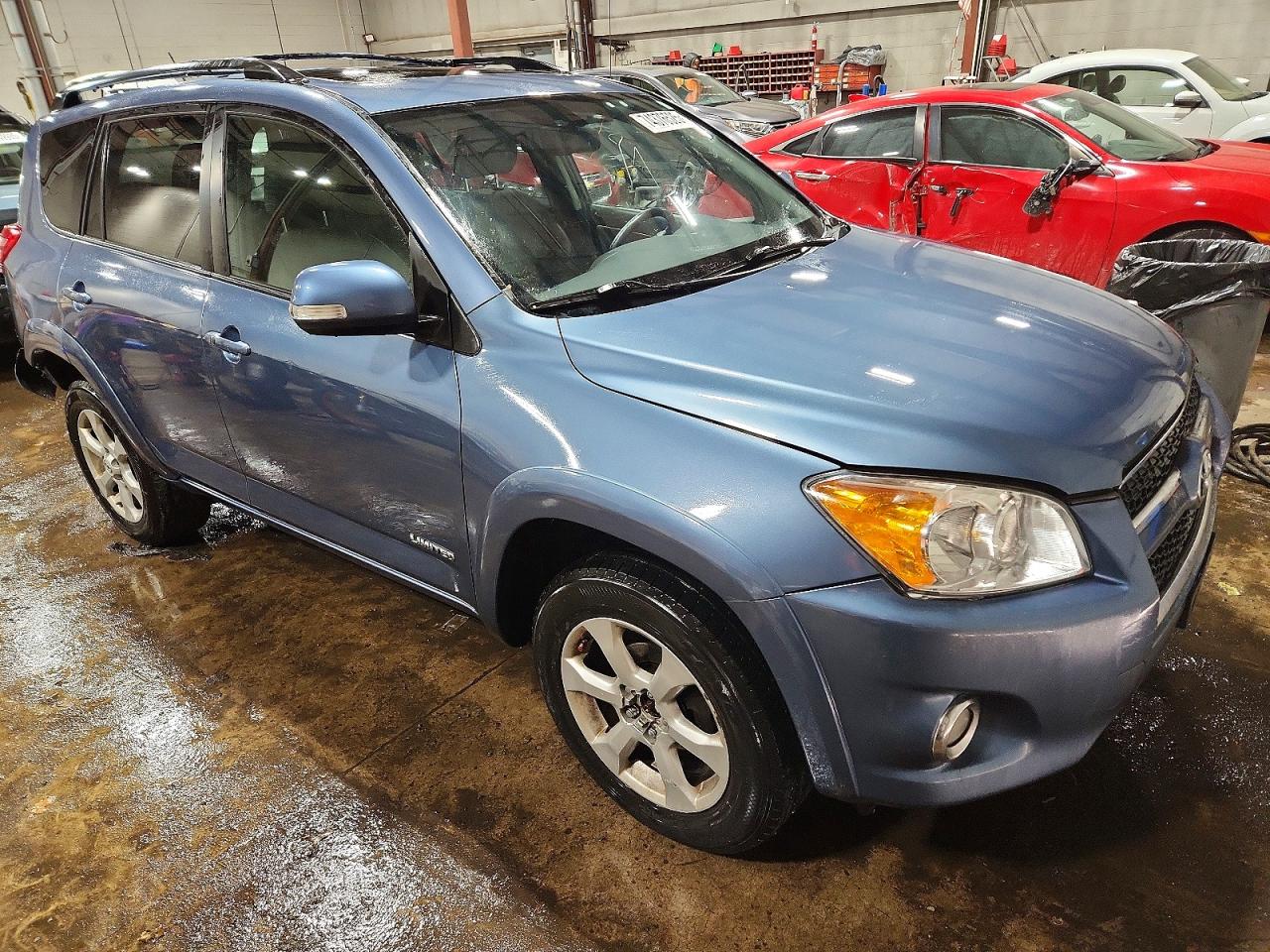 2012 Toyota Rav4 Limited Blue vin: 2T3DF4DV9CW220184