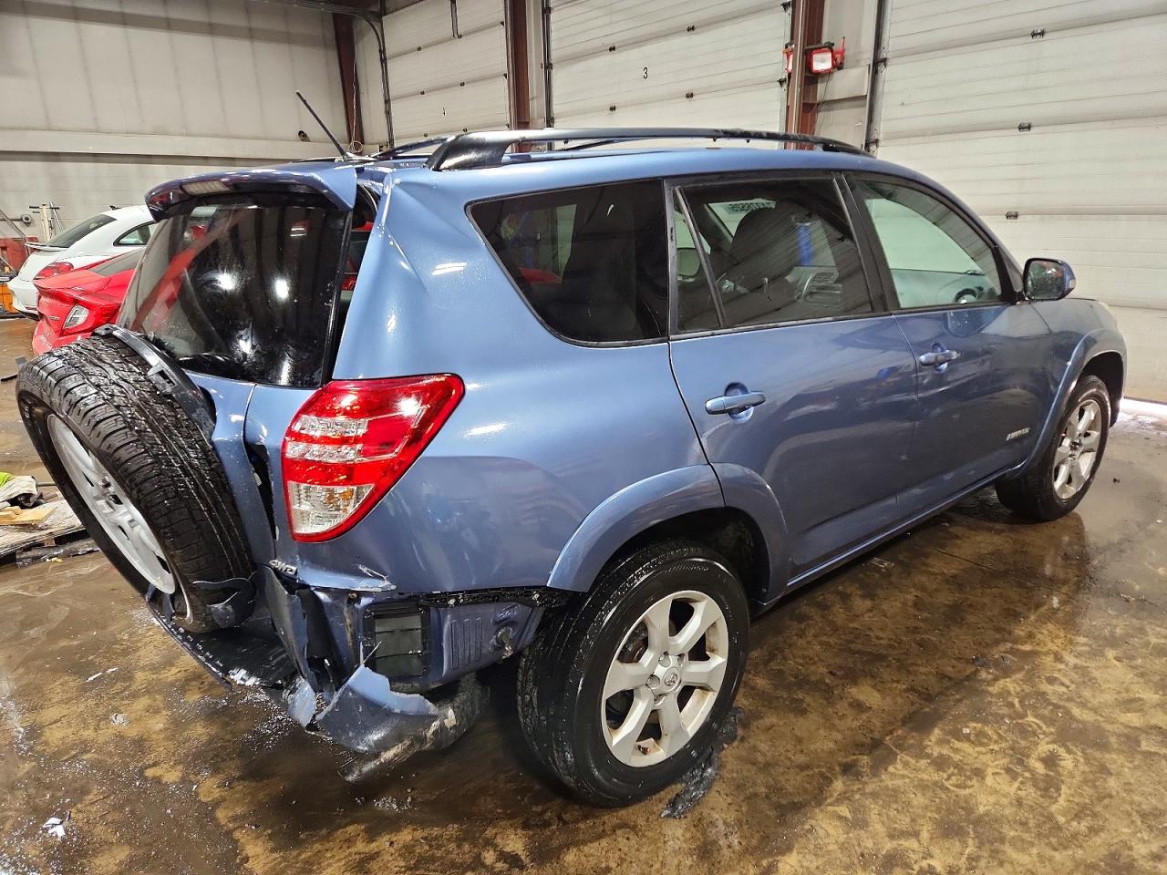 2012 Toyota Rav4 Limited Blue vin: 2T3DF4DV9CW220184