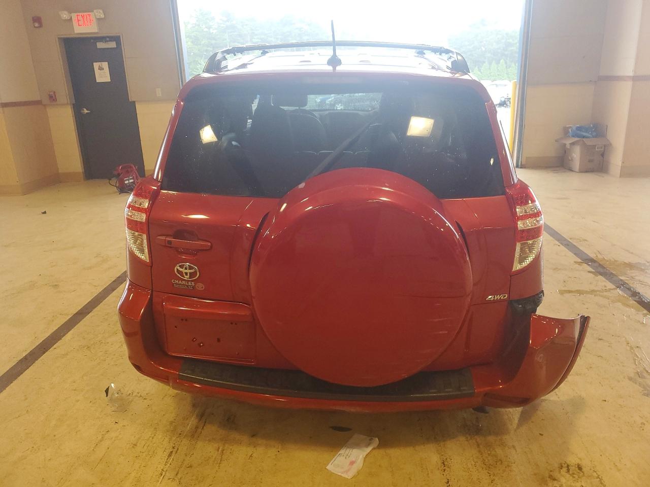 2012 Toyota Rav4 Limited Red vin: 2T3DF4DV9CW252424