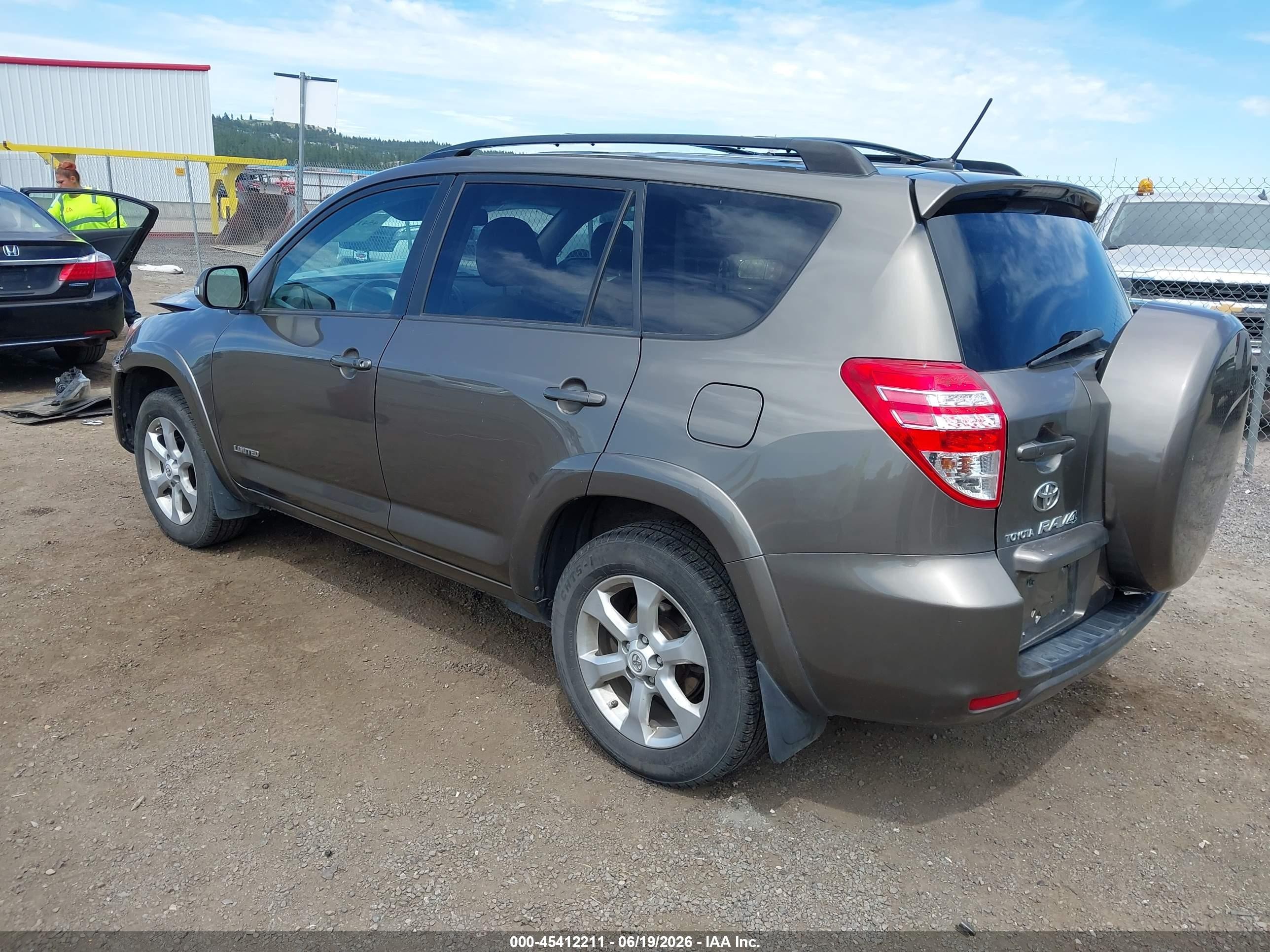 2010 Toyota Rav4 Limited Dark Brown vin: 2T3DF4DVXAW077940