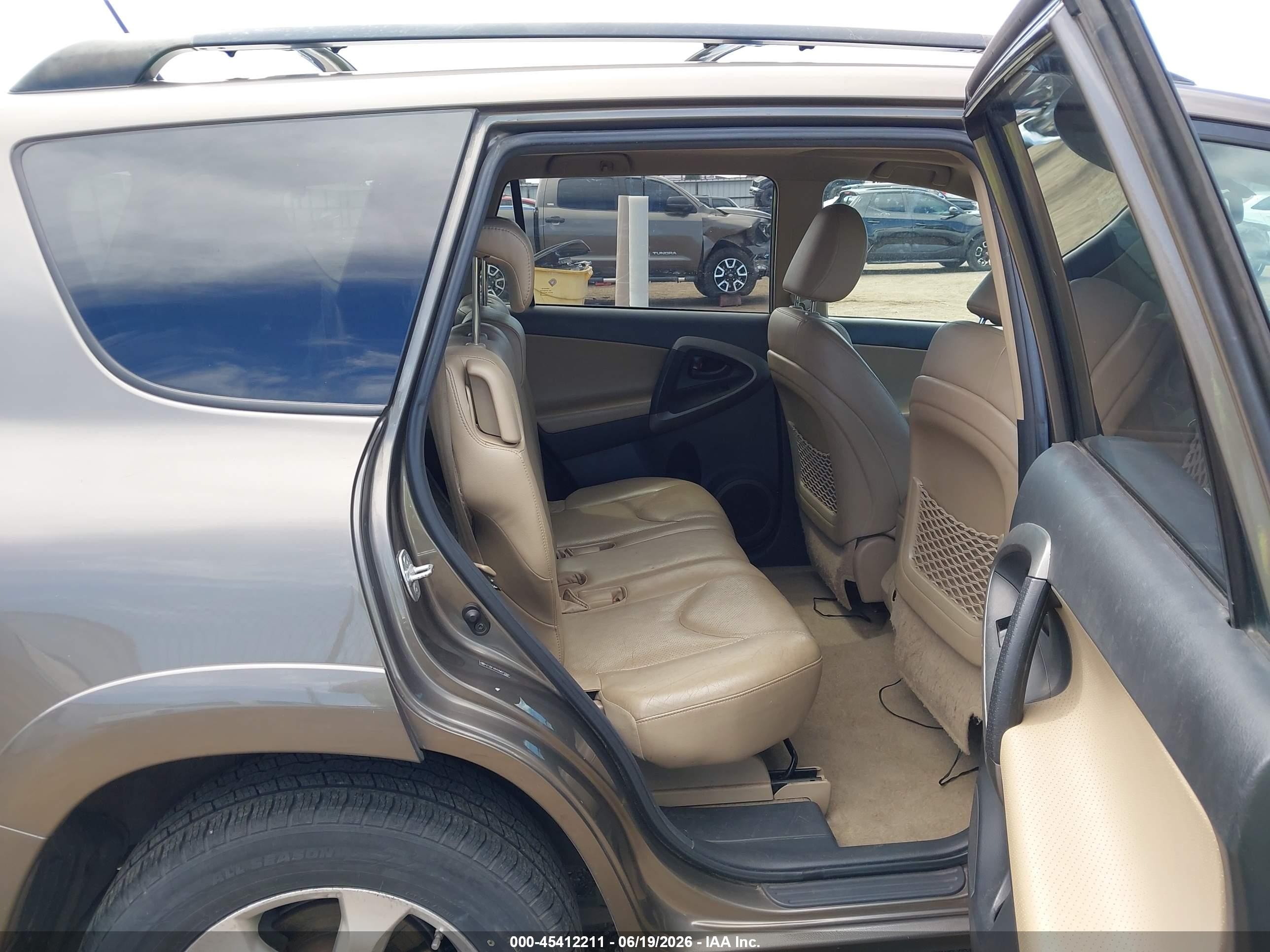 2010 Toyota Rav4 Limited Dark Brown vin: 2T3DF4DVXAW077940