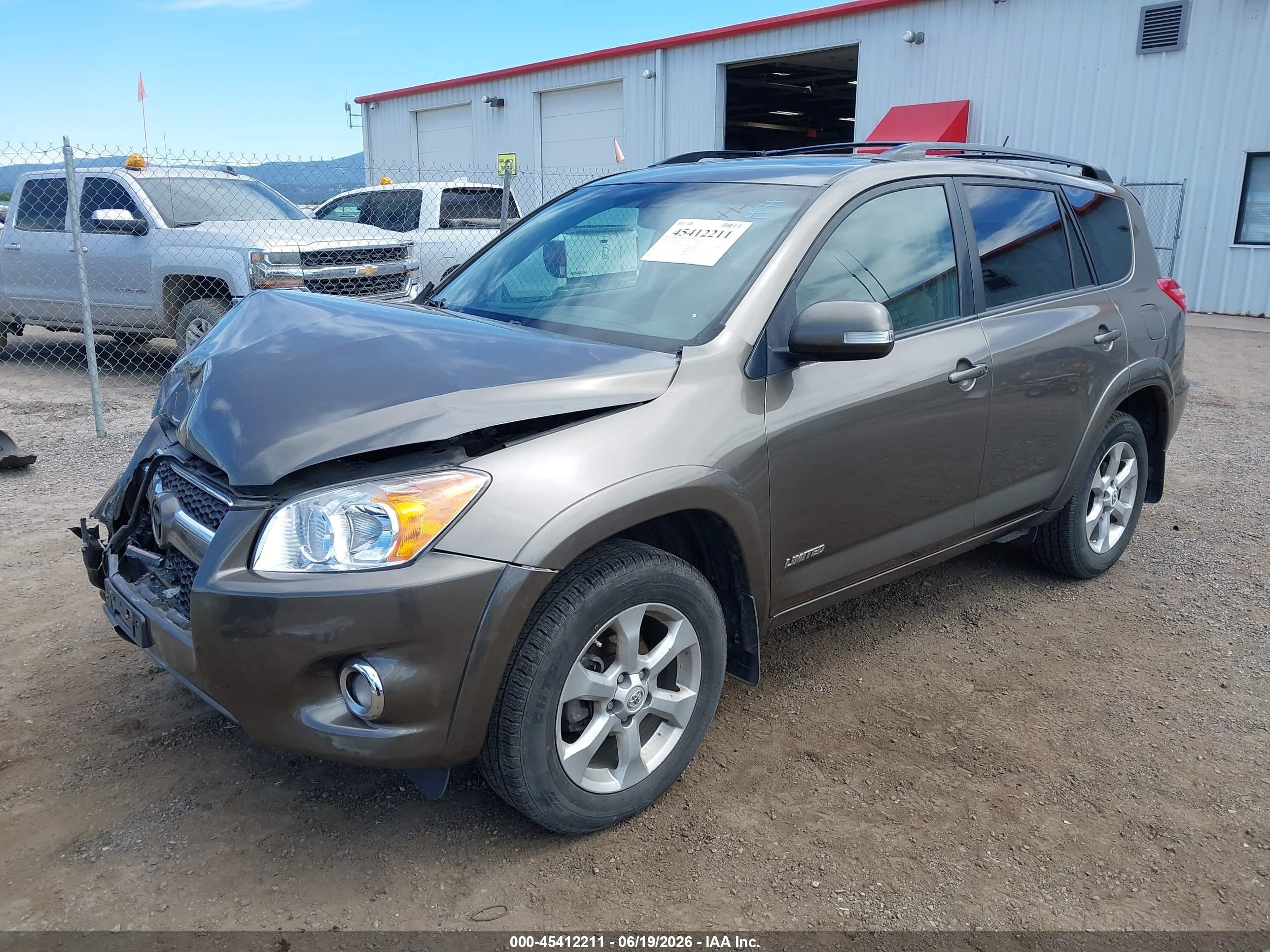2010 Toyota Rav4 Limited Dark Brown vin: 2T3DF4DVXAW077940