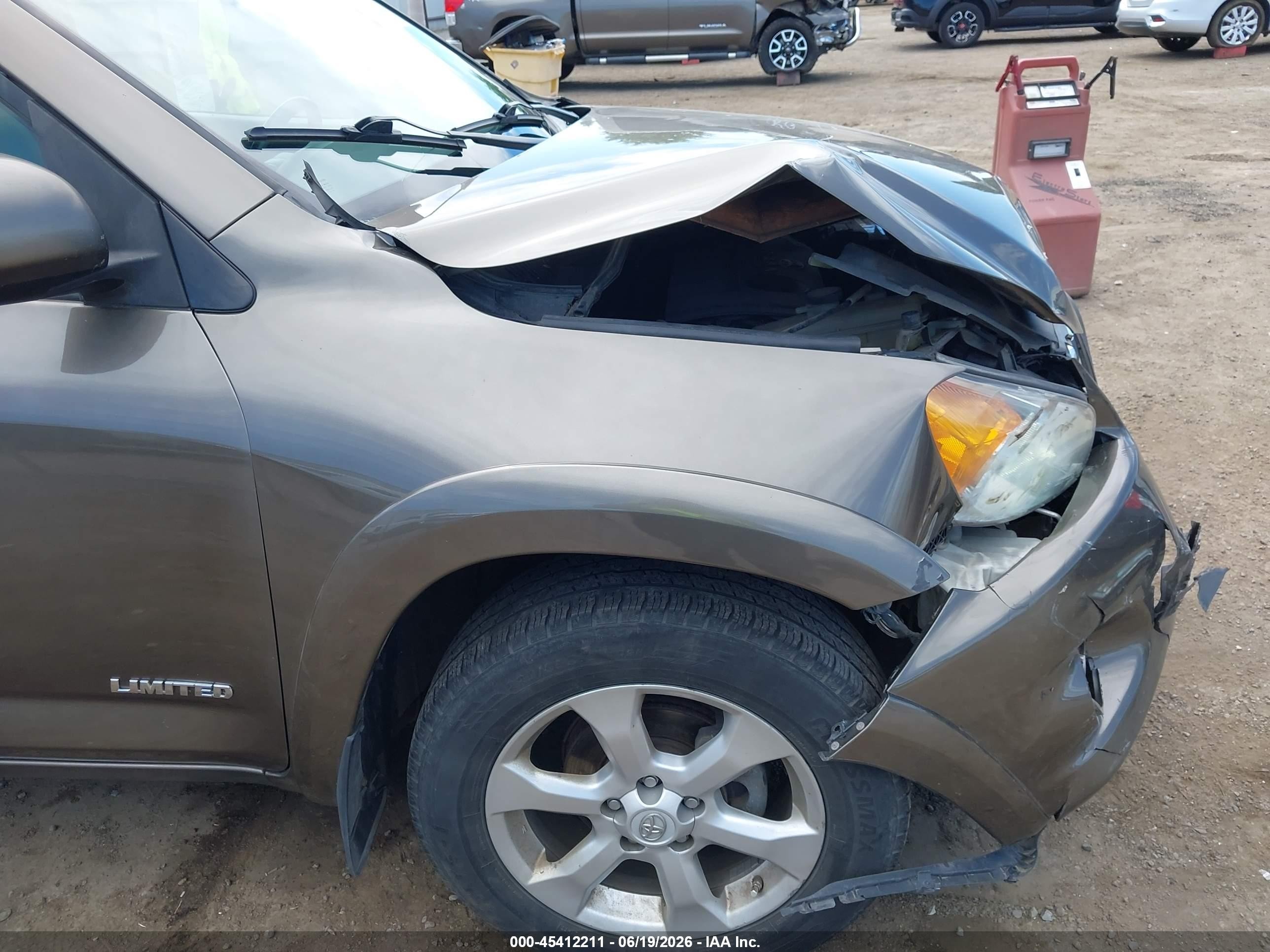 2010 Toyota Rav4 Limited Dark Brown vin: 2T3DF4DVXAW077940