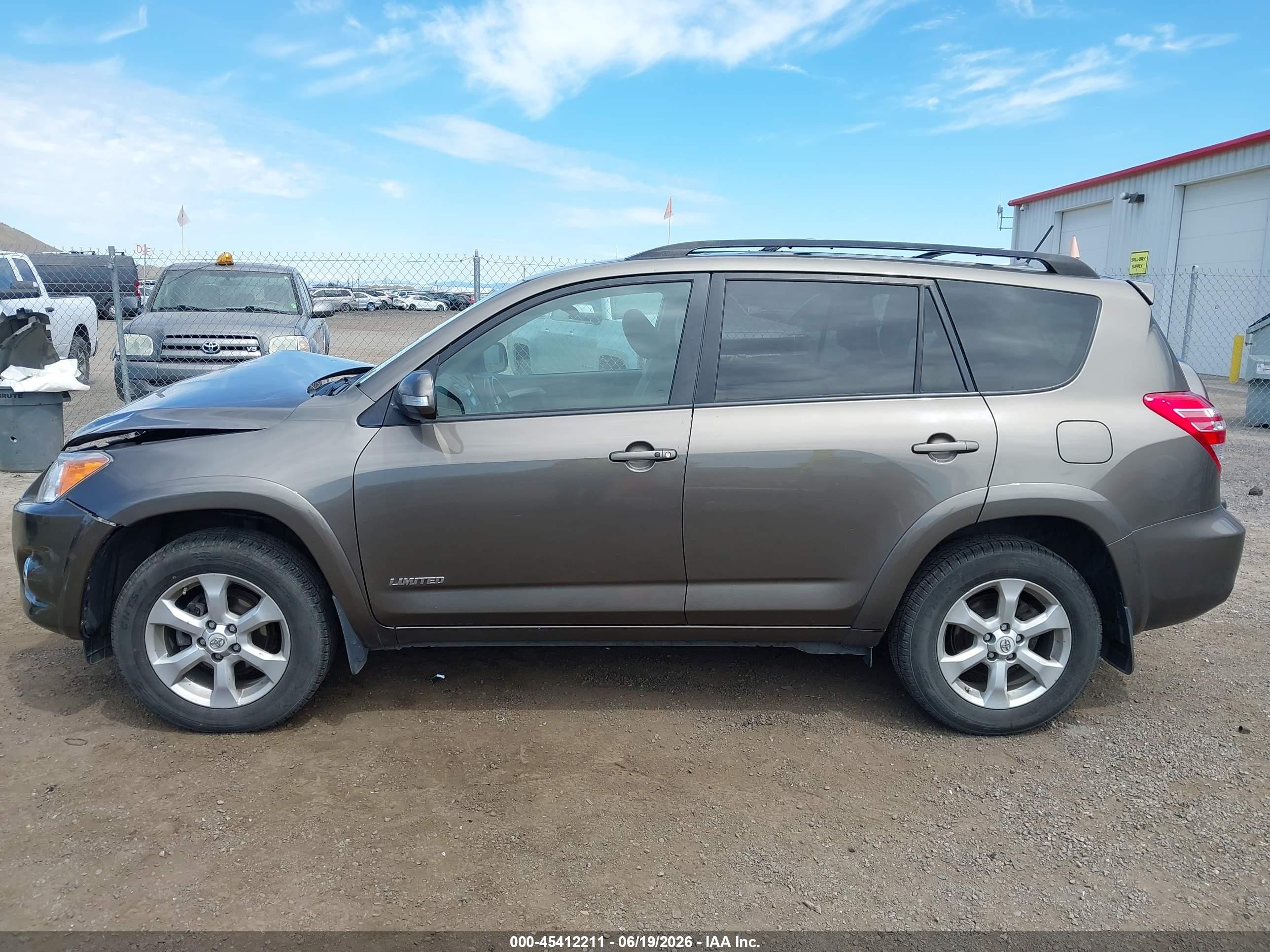 2010 Toyota Rav4 Limited Dark Brown vin: 2T3DF4DVXAW077940
