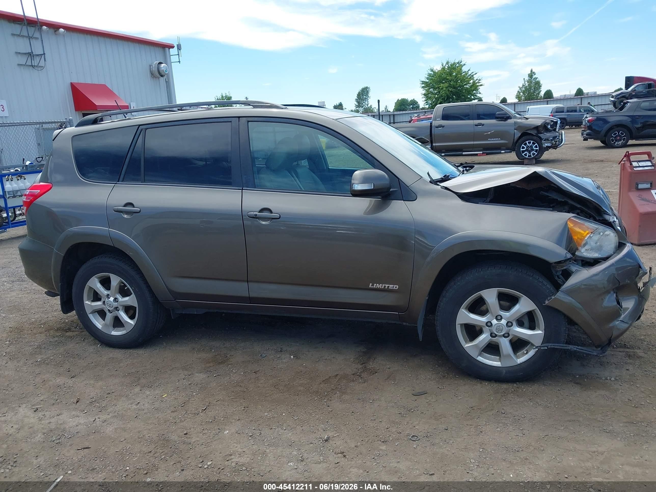 2010 Toyota Rav4 Limited Dark Brown vin: 2T3DF4DVXAW077940