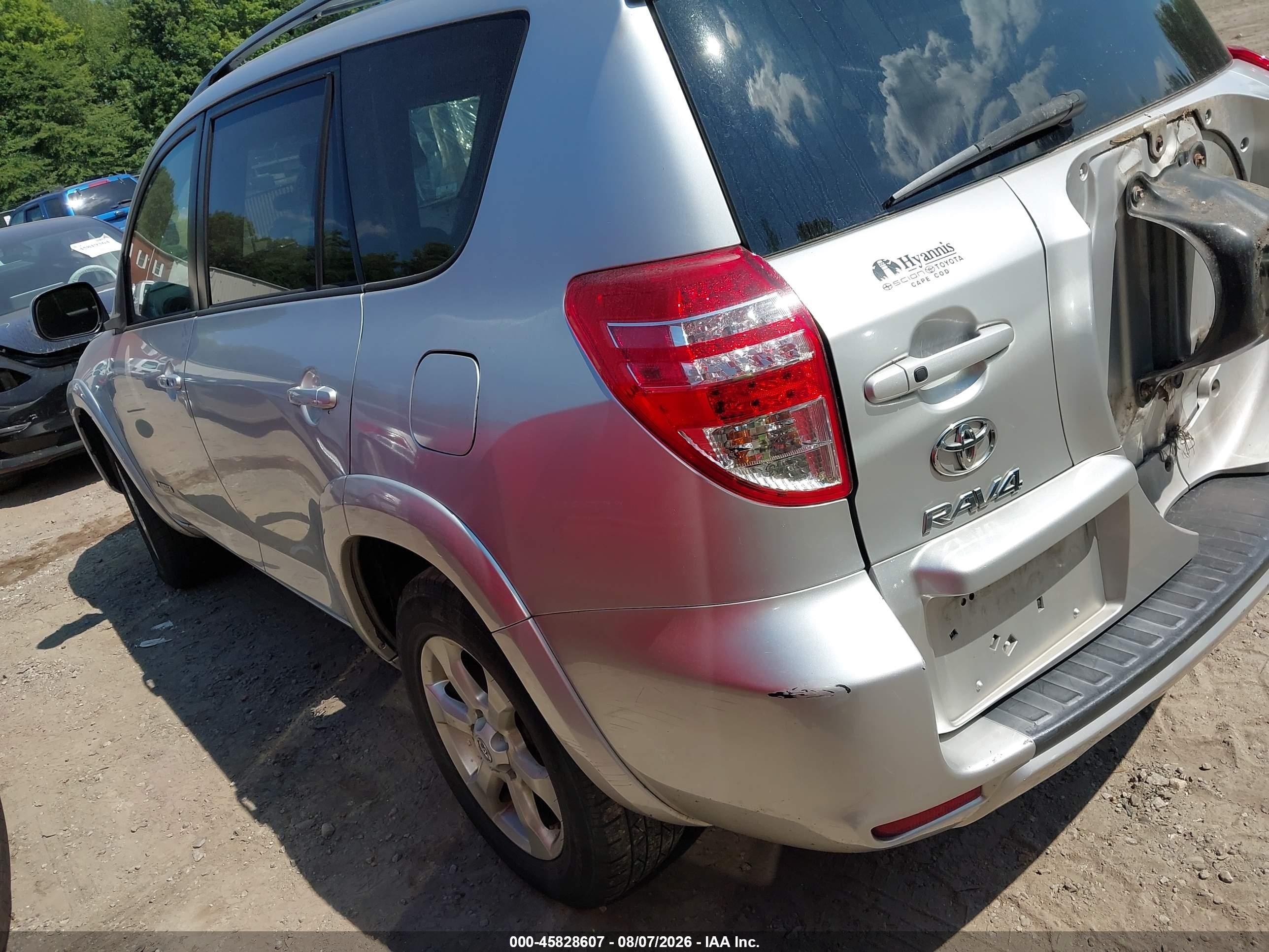 2011 Toyota Rav4 Limited Silver vin: 2T3DF4DVXBW089636