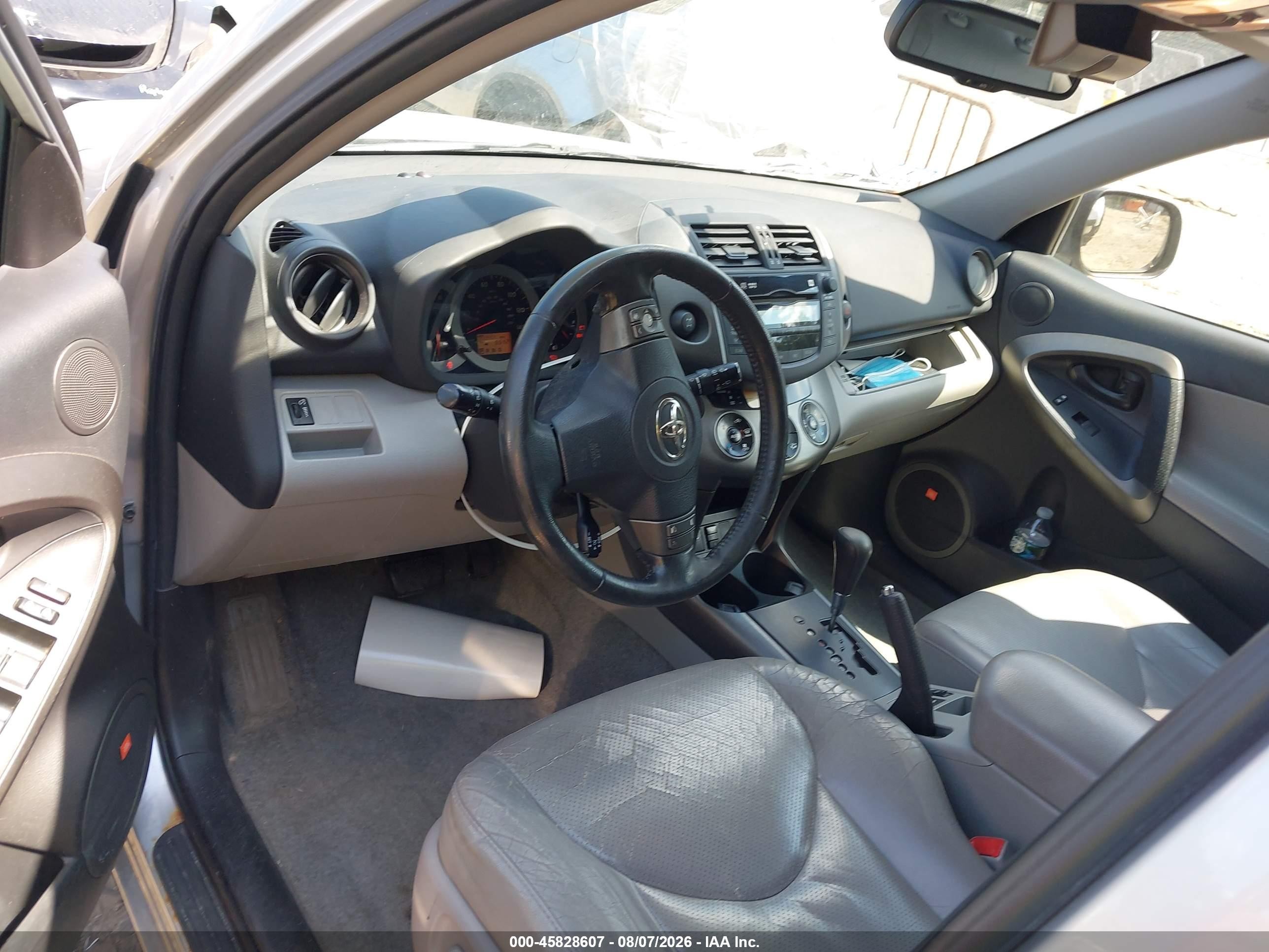 2011 Toyota Rav4 Limited Silver vin: 2T3DF4DVXBW089636