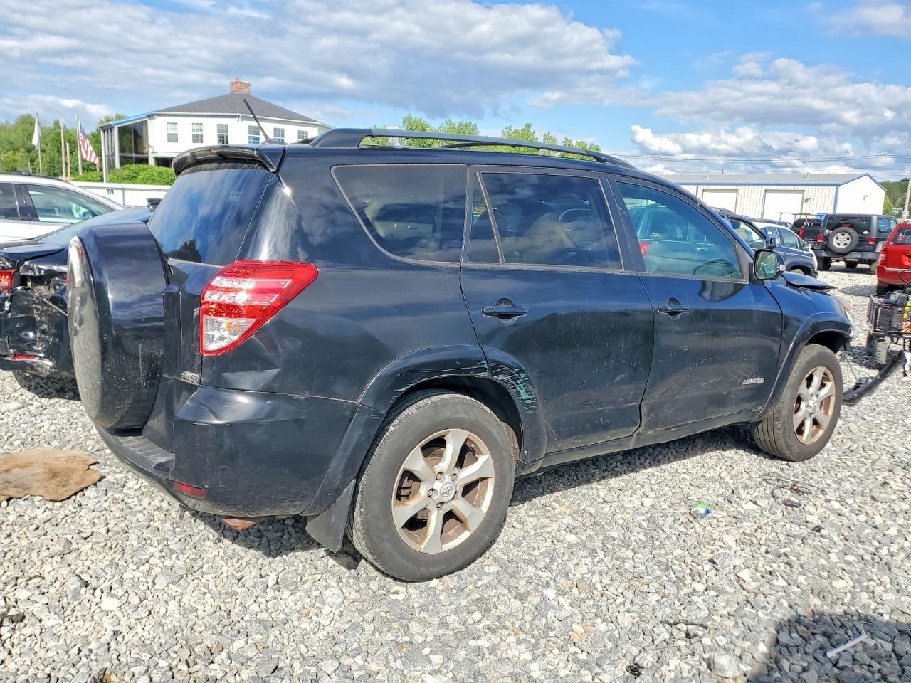 2011 Toyota Rav4 Limited Black vin: 2T3DF4DVXBW131545