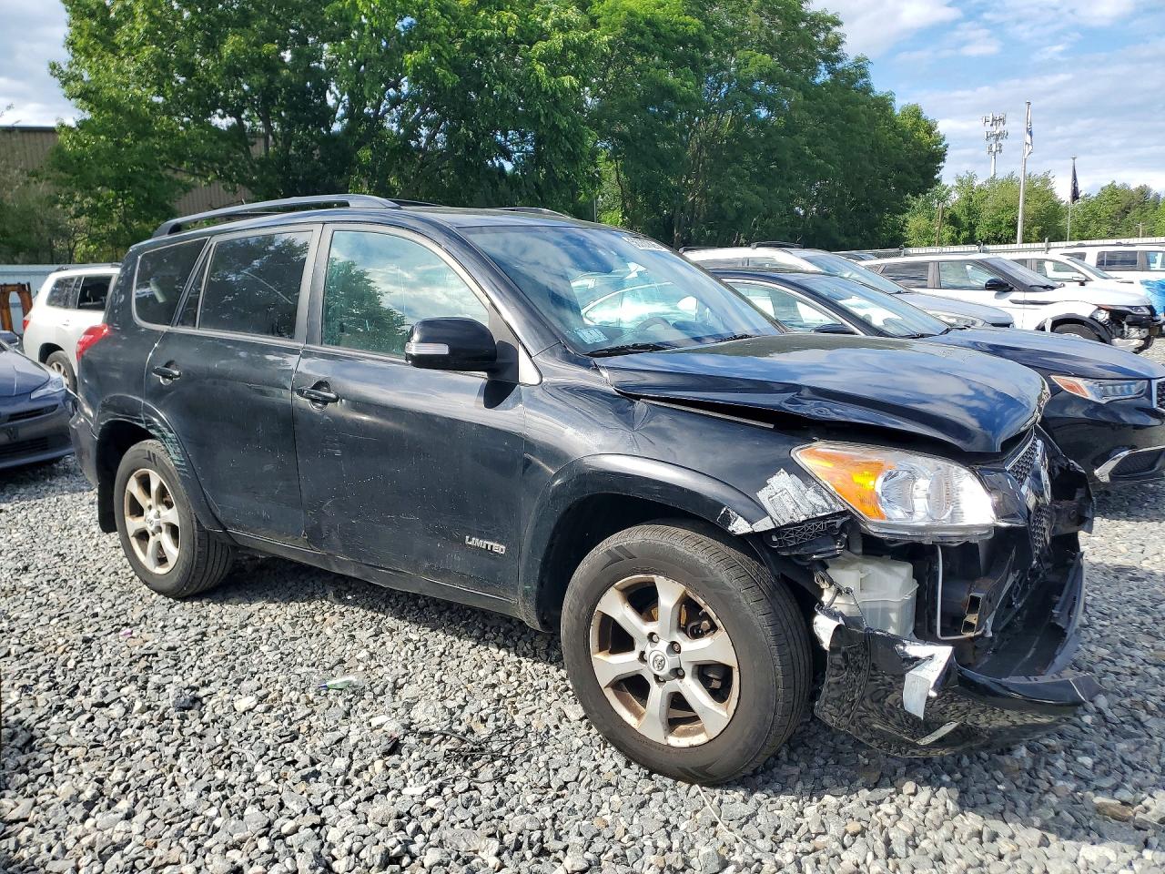 2011 Toyota Rav4 Limited Black vin: 2T3DF4DVXBW131545