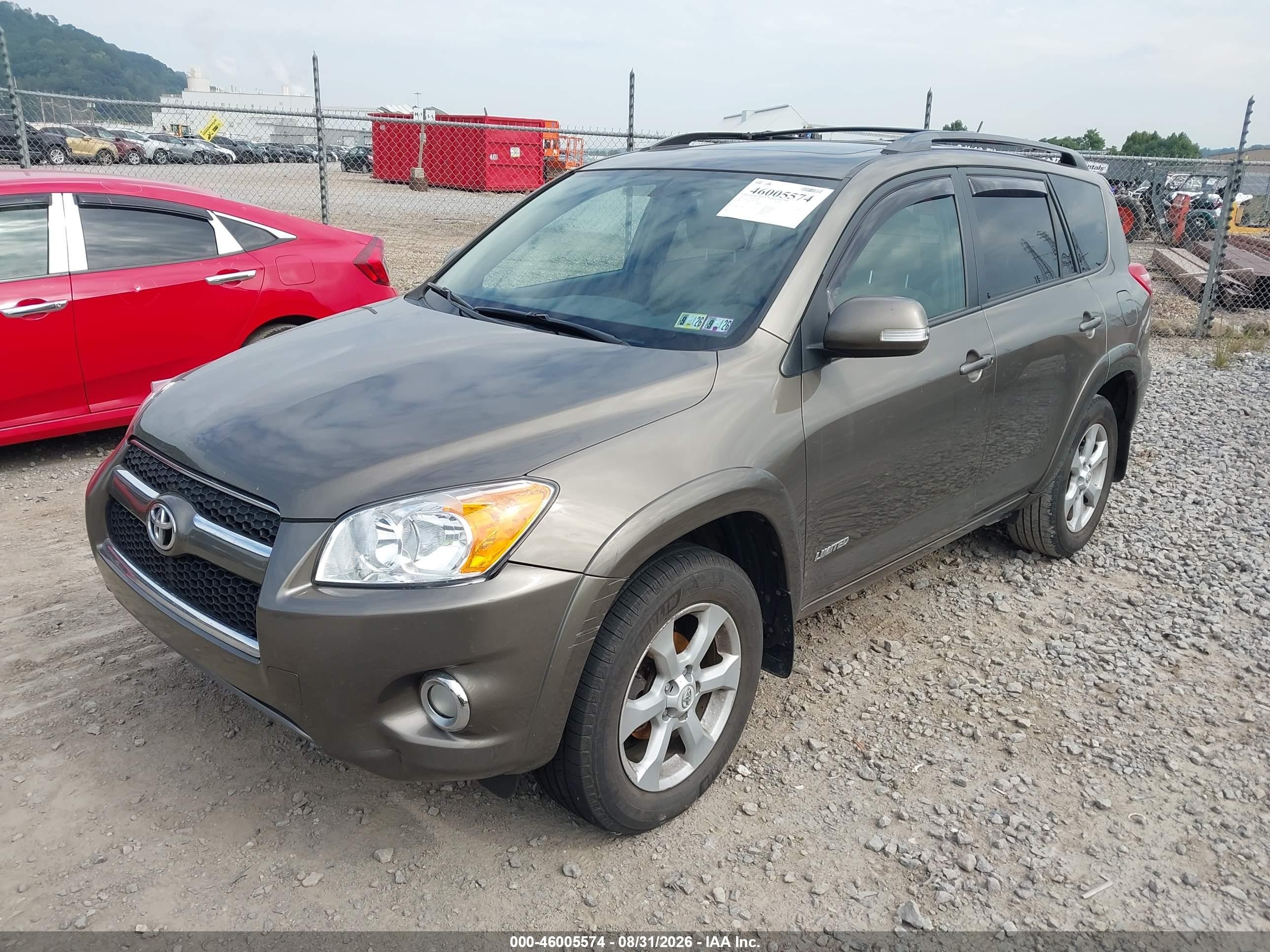 2011 Toyota Rav4 Limited Brown vin: 2T3DF4DVXBW145865